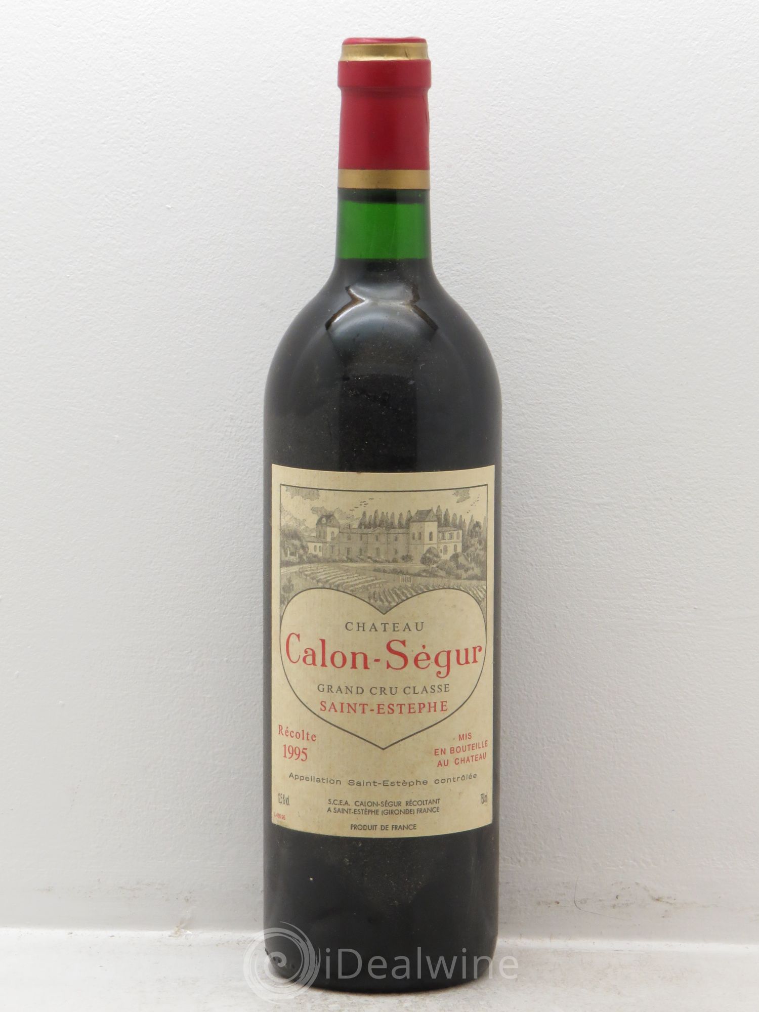Château Calon Ségur 3ème Grand Cru Classé 1995 - Lot de 1 bouteille - 0