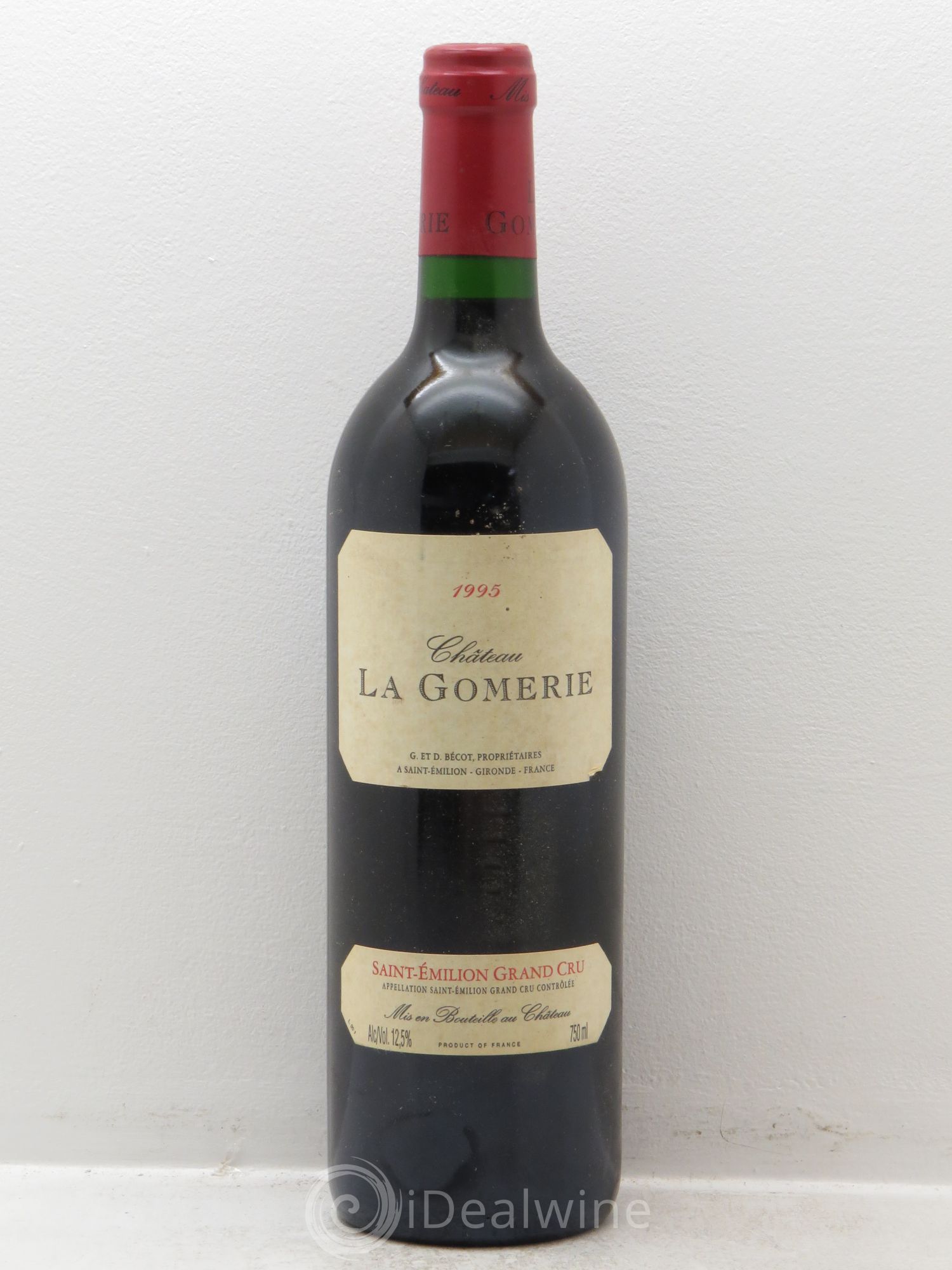 Château La Gomerie 1995 - Lot de 1 bouteille - 0