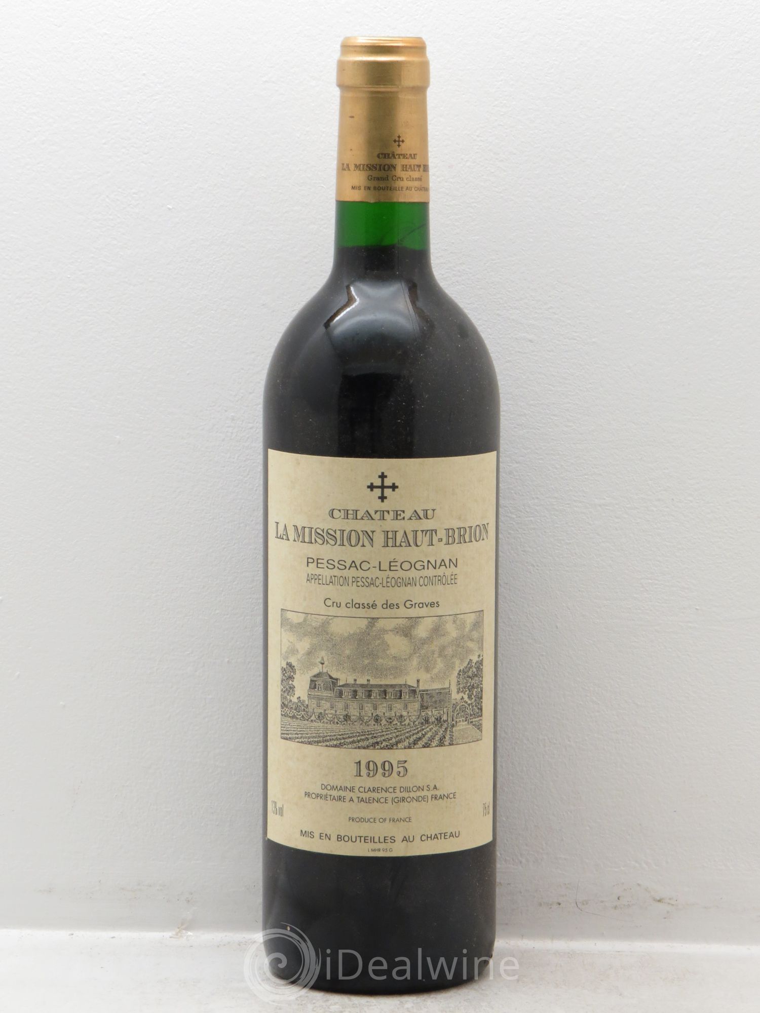Château la Mission Haut-Brion Cru Classé de Graves 1995 - Lot de 1 bouteille - 0