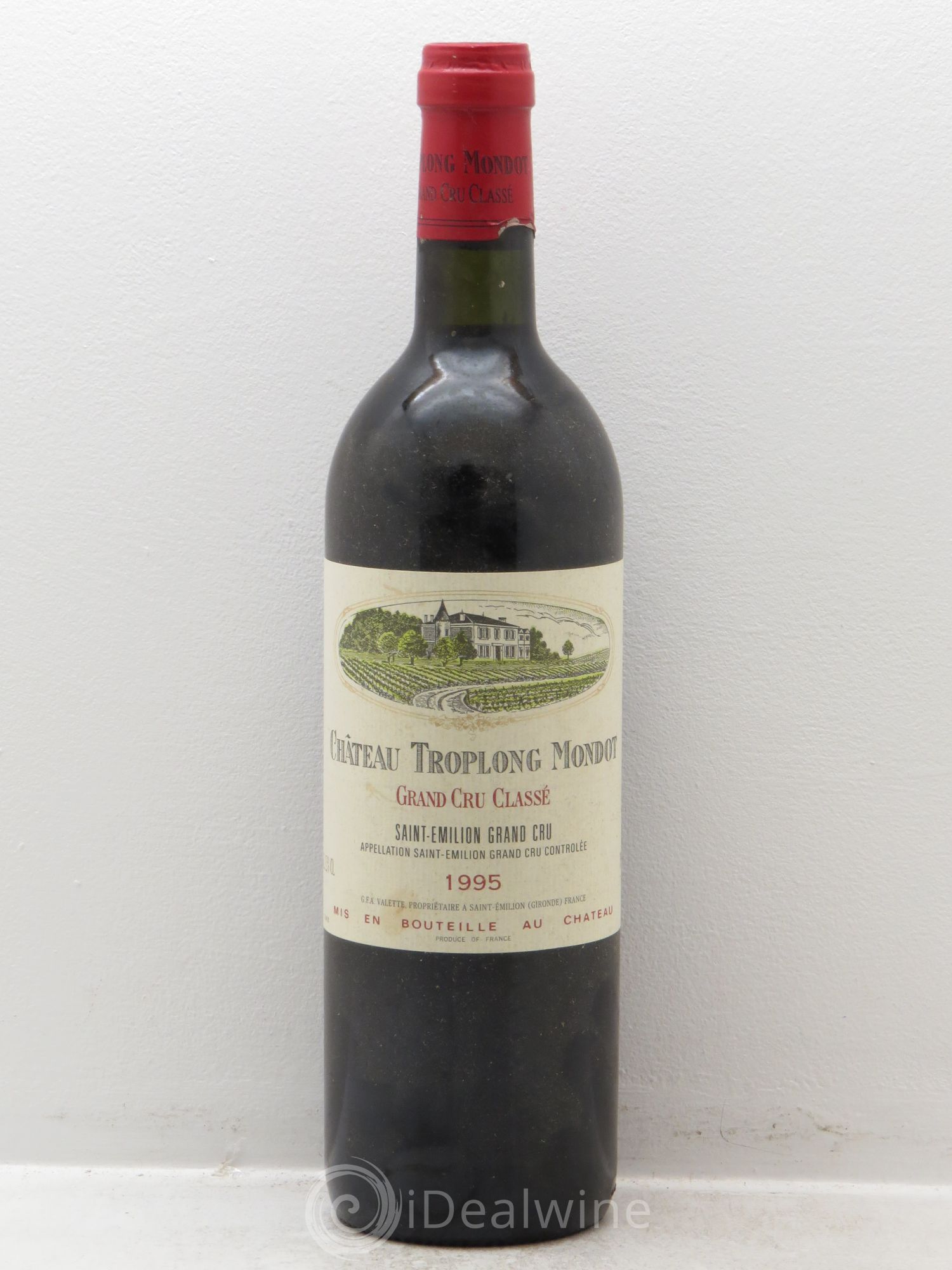 Château Troplong Mondot 1er Grand Cru Classé B 1995 - Lot de 1 bouteille - 0