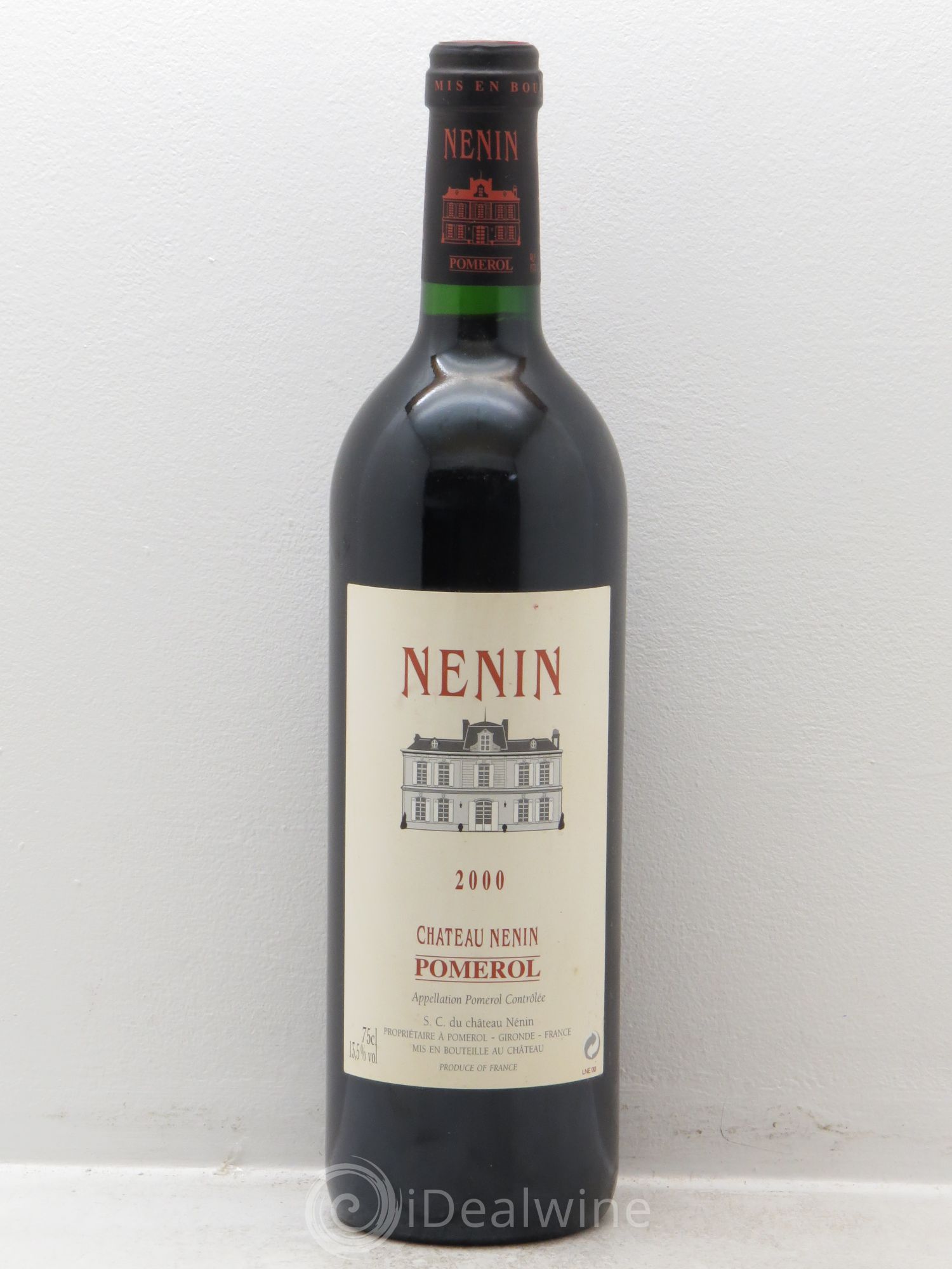 Château Nenin 2000 - Lot de 1 bouteille - 0