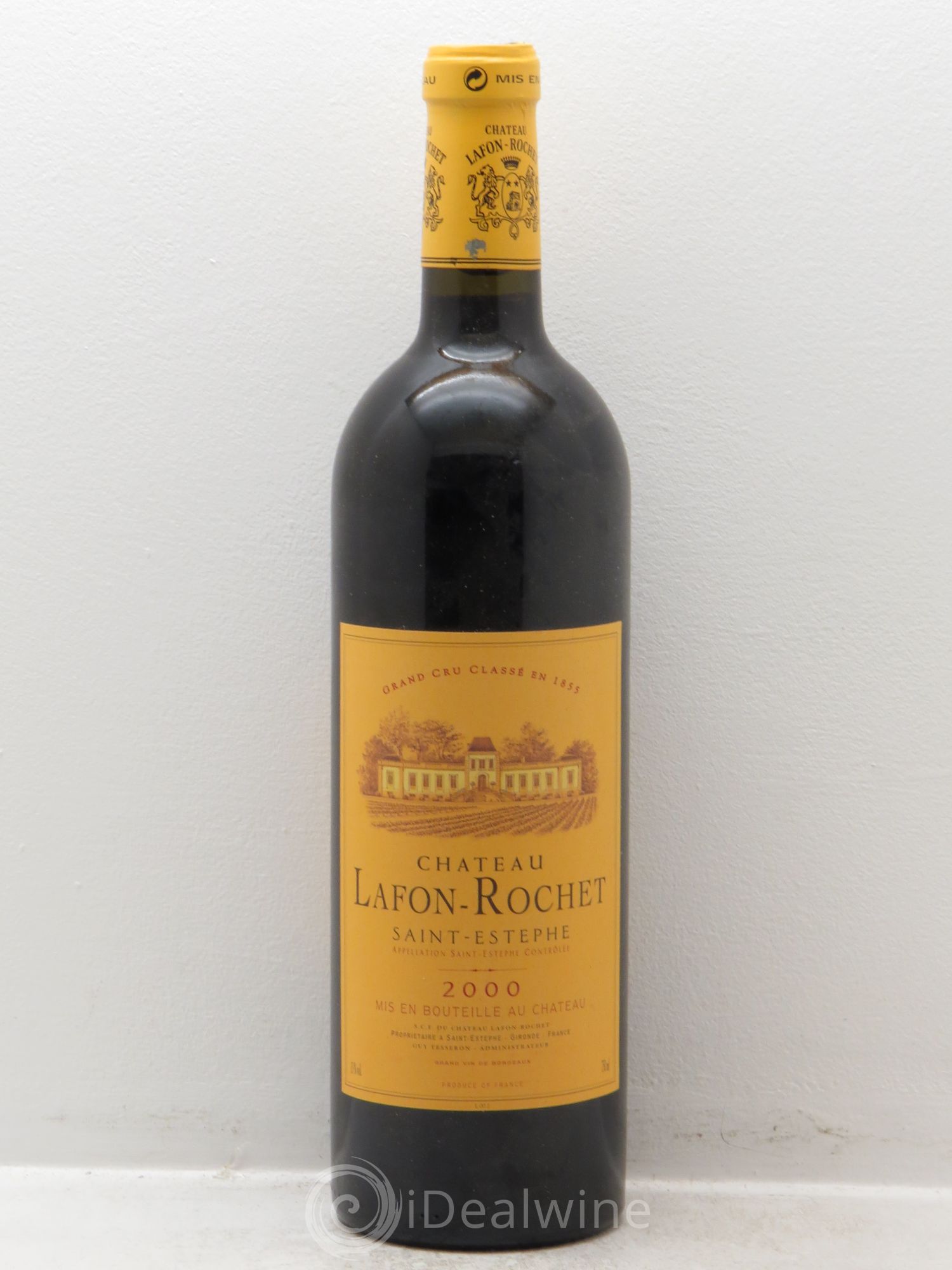 Château Lafon Rochet 4ème Grand Cru Classé 2000 - Lot de 1 bouteille - 0