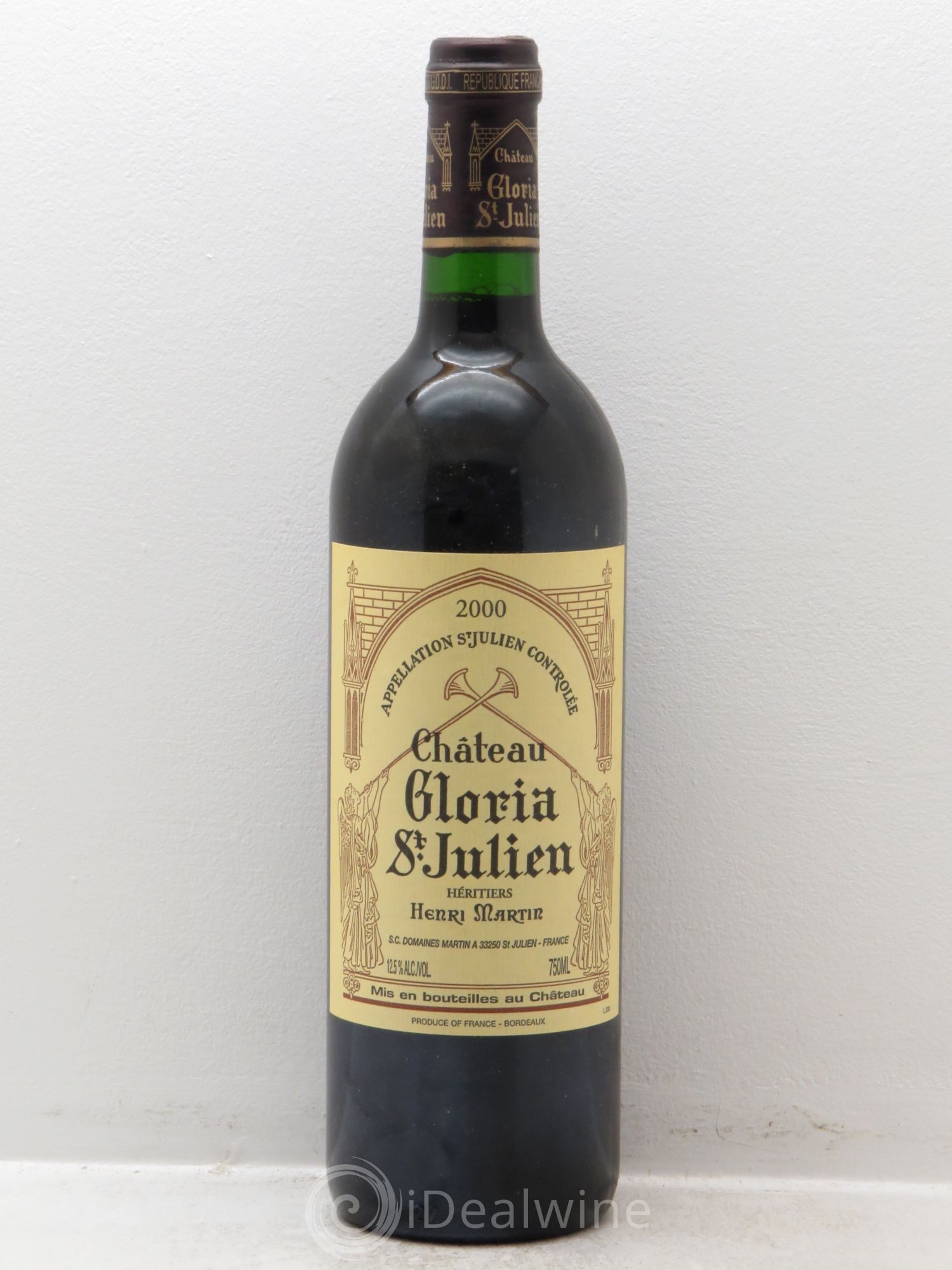 Château Gloria 2000 - Lot de 1 bouteille - 0