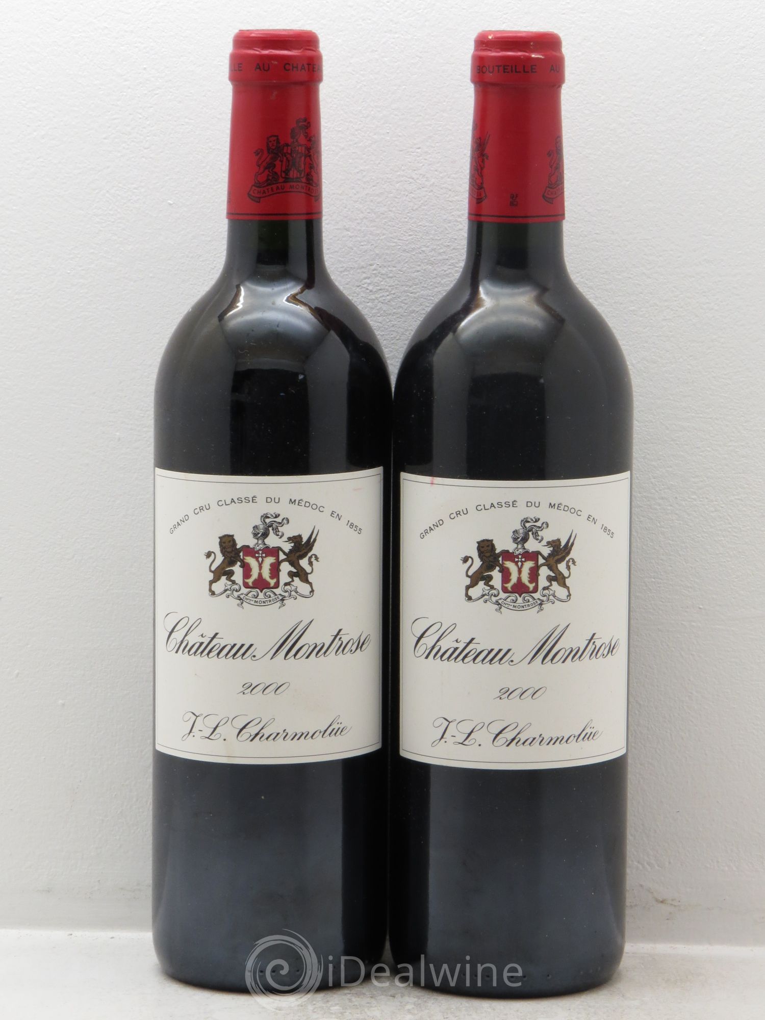 Château Montrose 2ème Grand Cru Classé 2000 - Lot de 2 bouteilles - 0