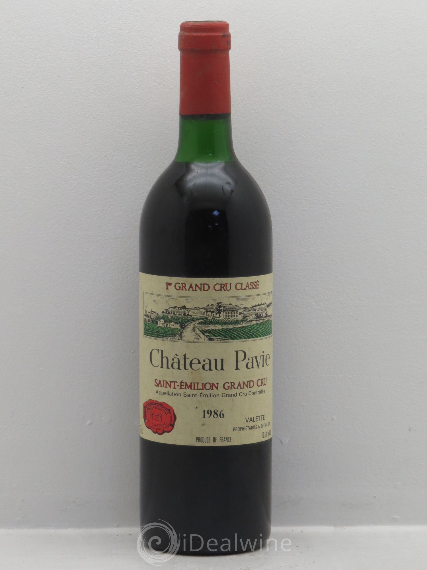 Château Pavie 1er Grand Cru Classé A 1986 - Lot de 1 bouteille - 0