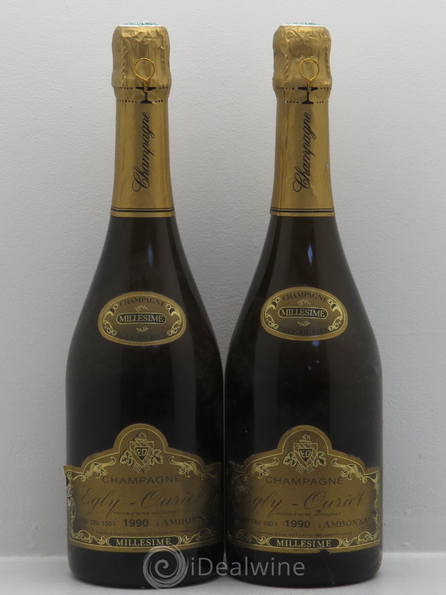 Brut Tradition Egly-Ouriet 1990 - Lot de 2 bouteilles - 0
