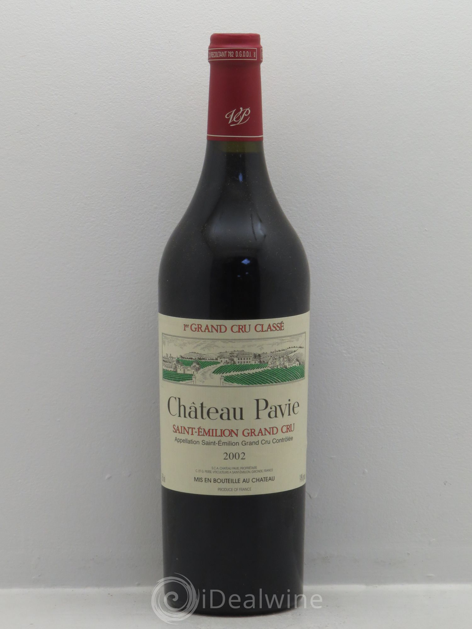 Château Pavie 1er Grand Cru Classé A 2002 - Lot de 1 bouteille - 0