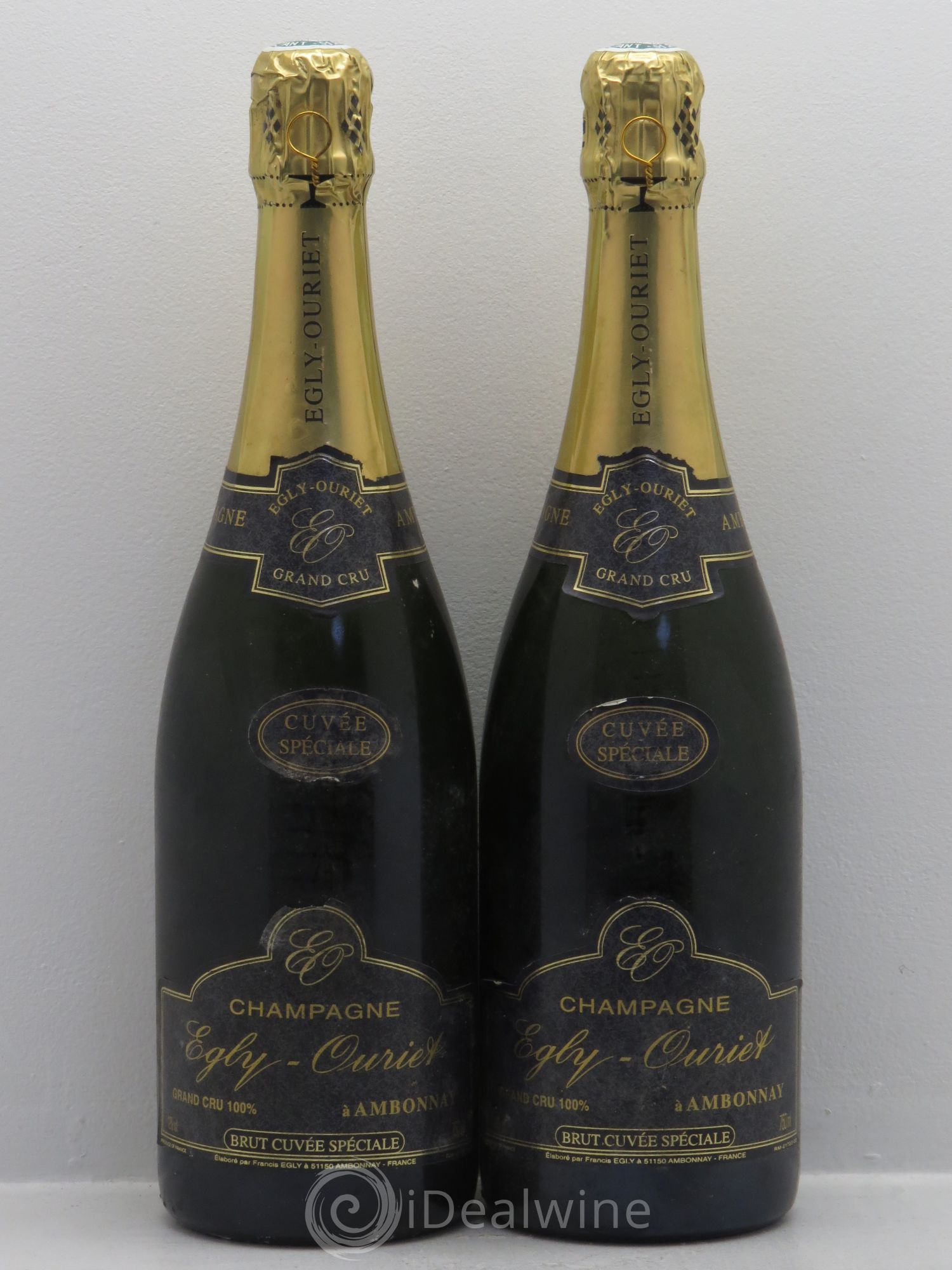 Champagne Egly-Ouriet Brut Blancs de Noirs Cuvée Spéciale - Posten von 2 Flaschen - 0