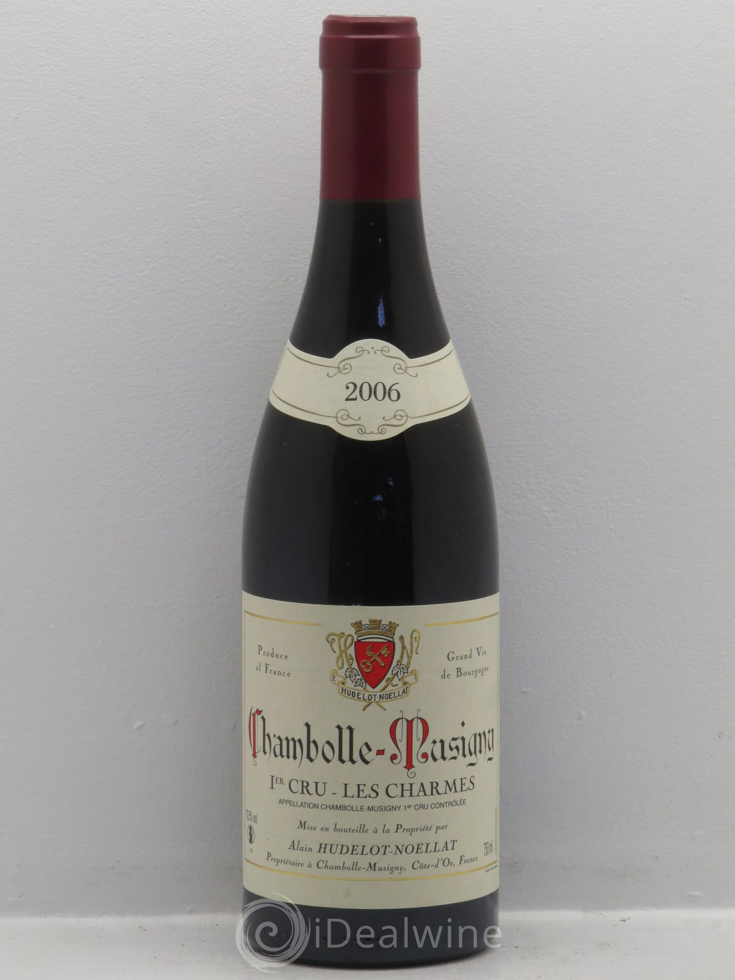 Chambolle-Musigny 1er Cru Les Charmes Hudelot-Noëllat 2006 - Lot de 1 bouteille - 0