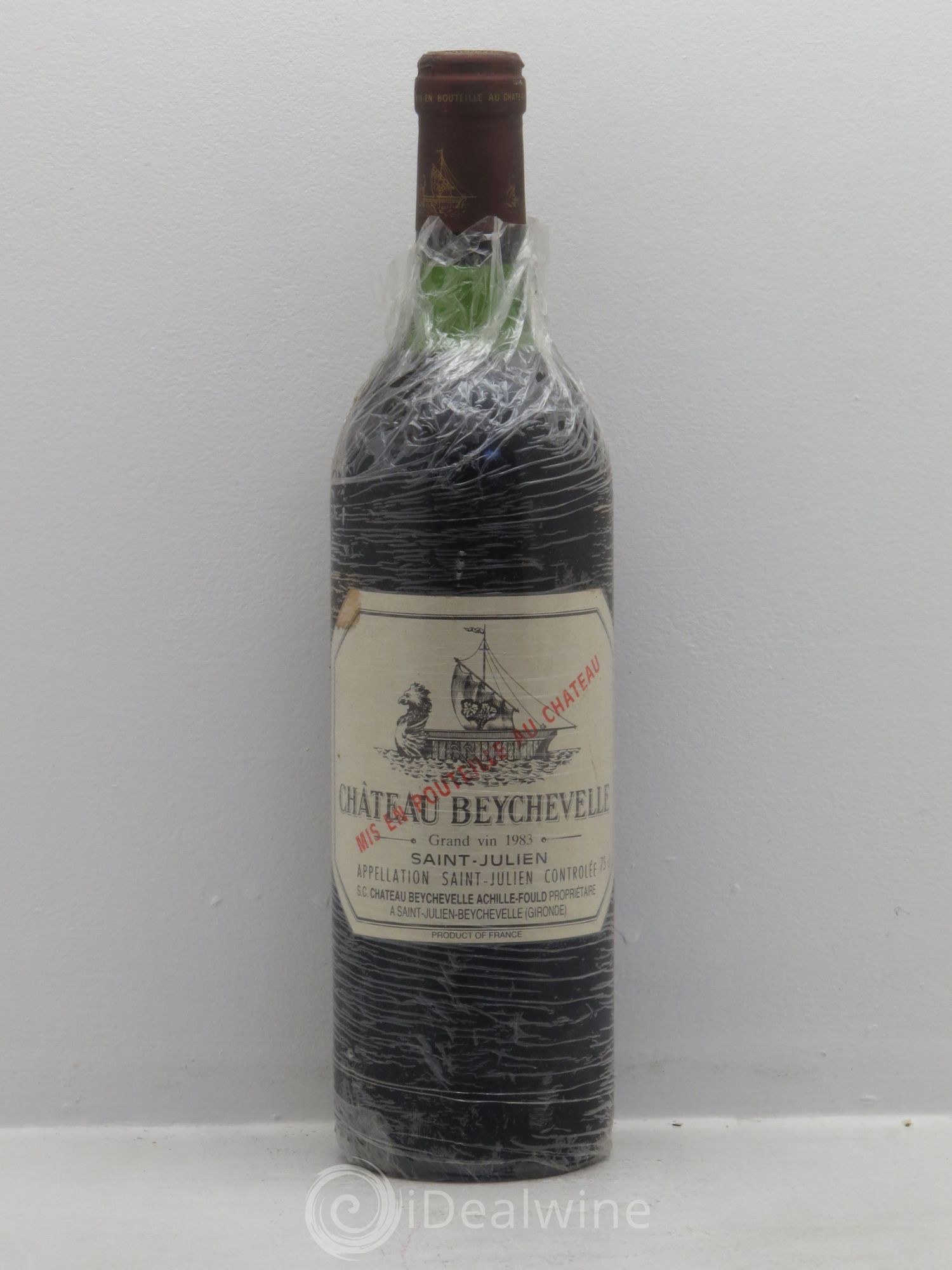 Château Beychevelle 4ème Grand Cru Classé 1983 - Lot de 1 bouteille - 0