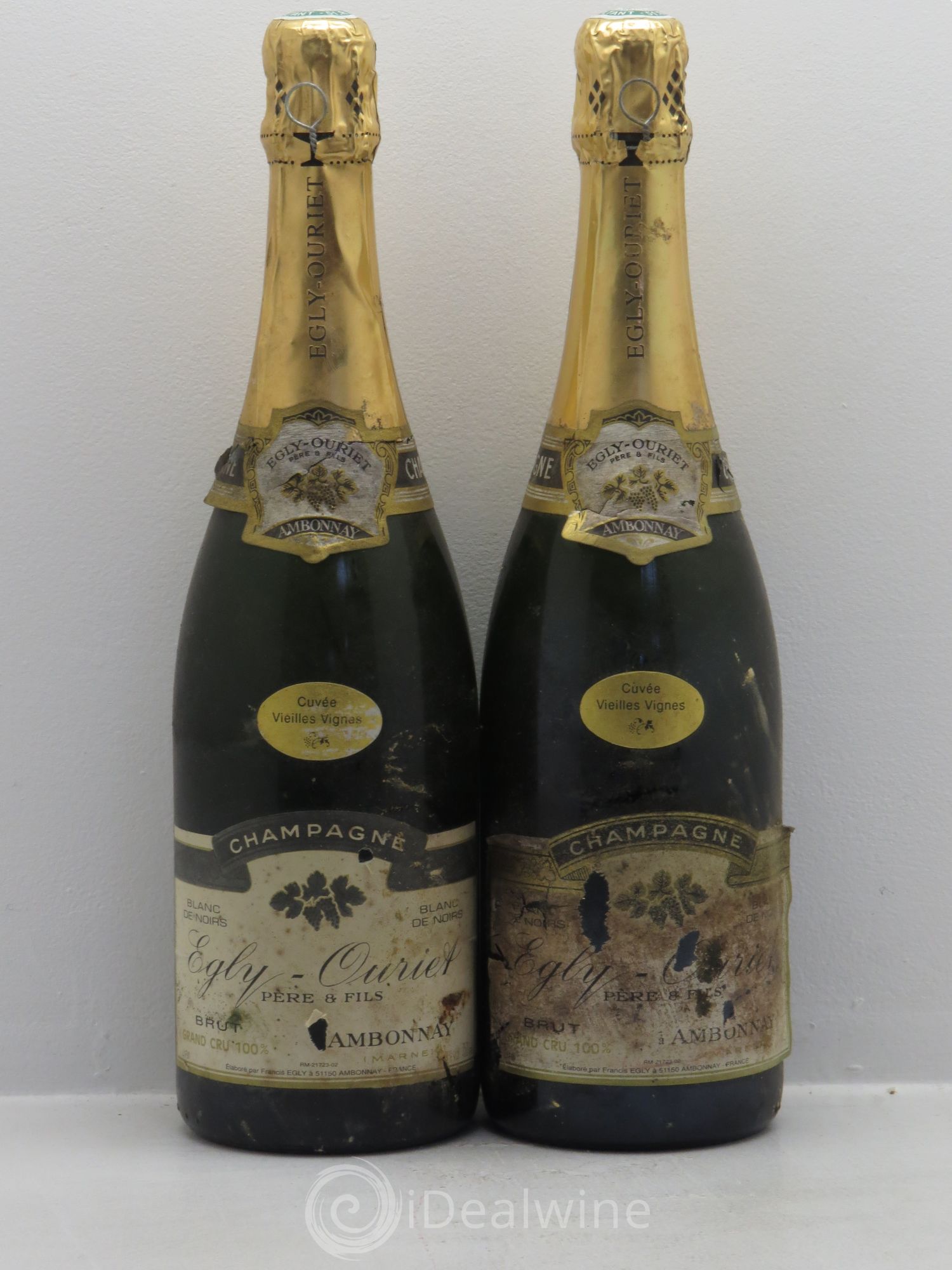 Champagne Egly-Ouriet Blanc de Noirs Cuvée Vieilles Vignes - Posten von 2 Flaschen - 0