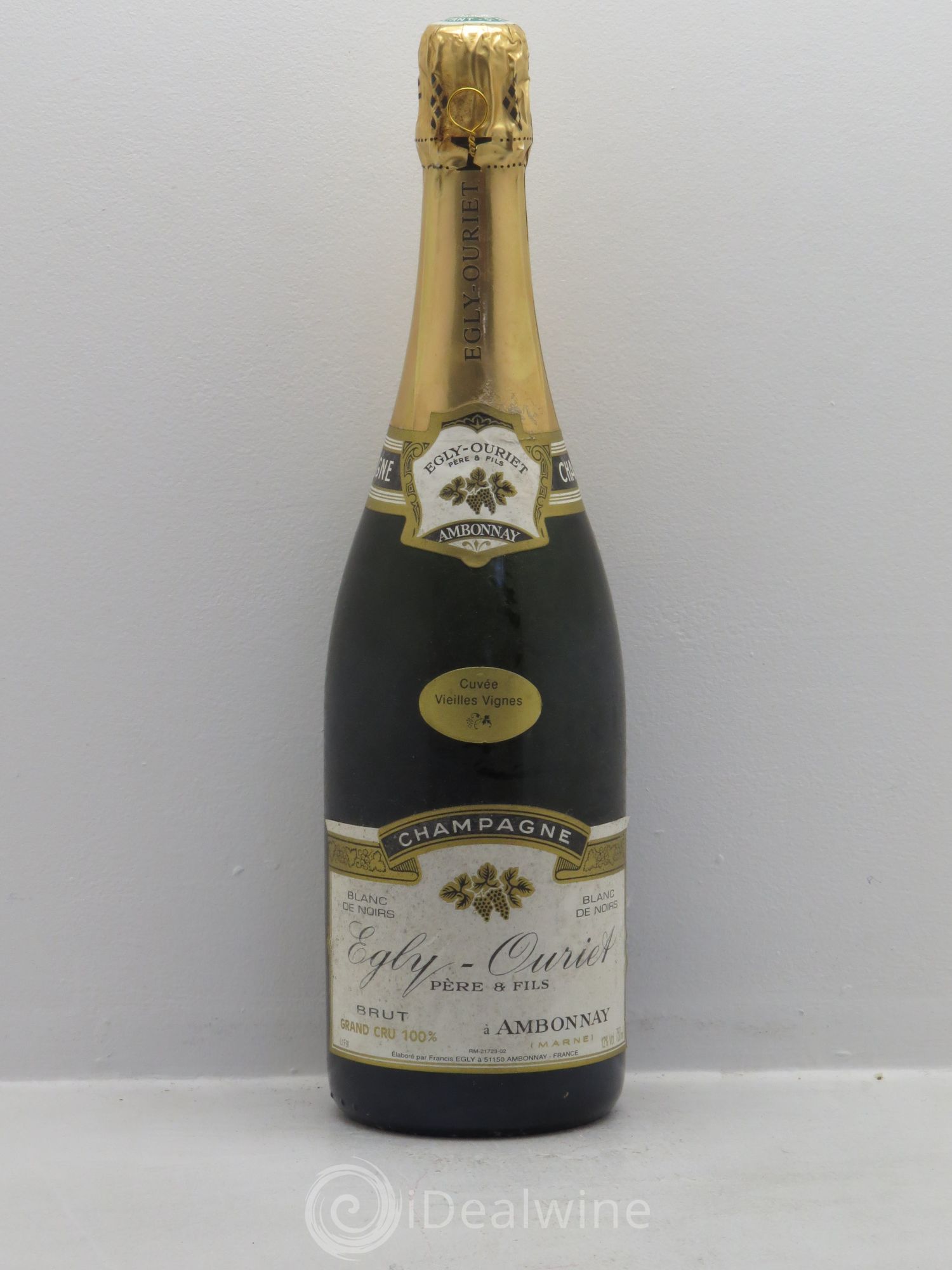 Champagne Egly-Ouriet Blanc de Noirs Cuvée Vieilles Vignes - Posten von 1 Flasche - 0