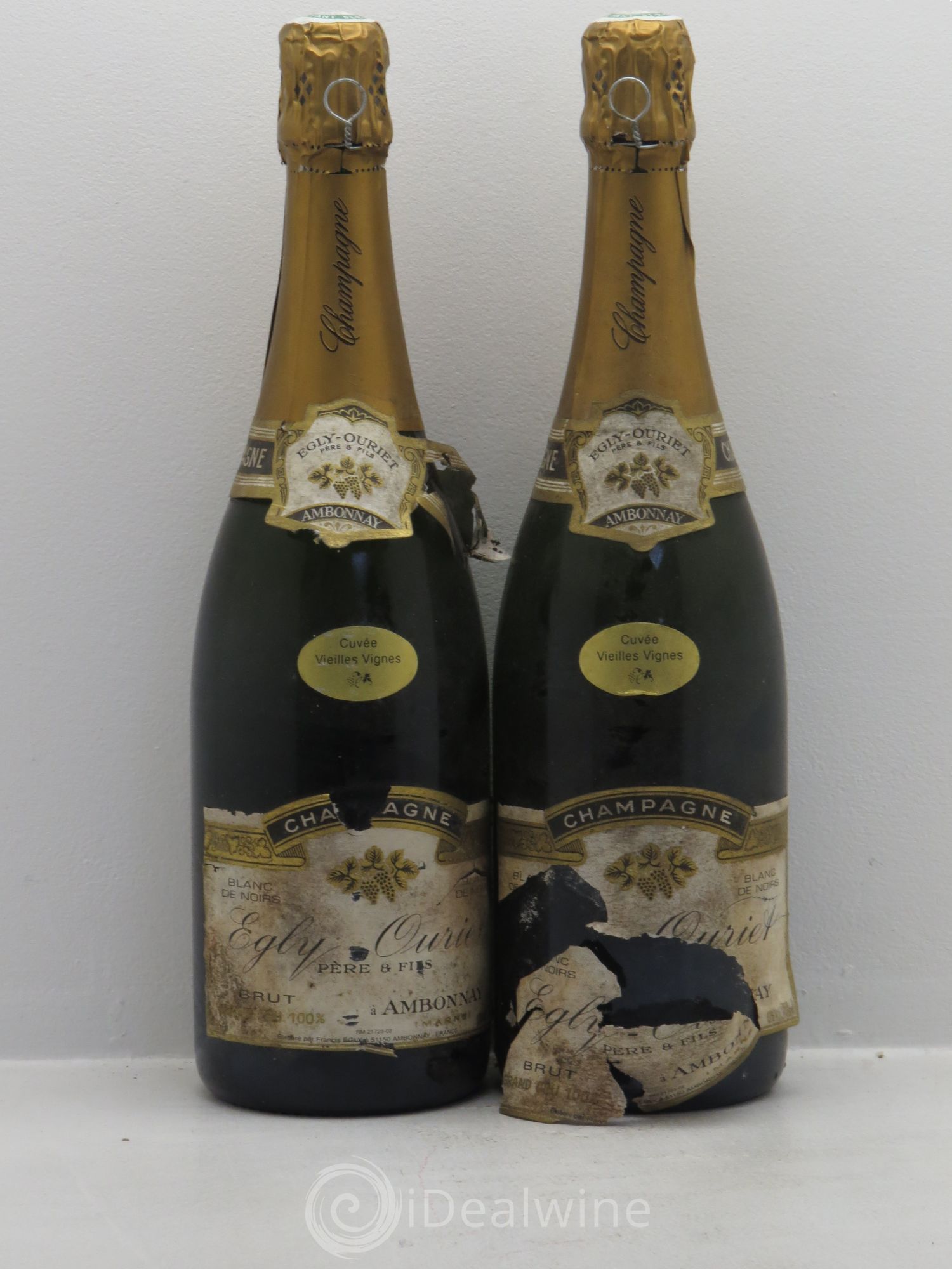 Champagne Egly-Ouriet Blanc de Noirs Cuvée Vieilles Vignes - Posten von 2 Flaschen - 0