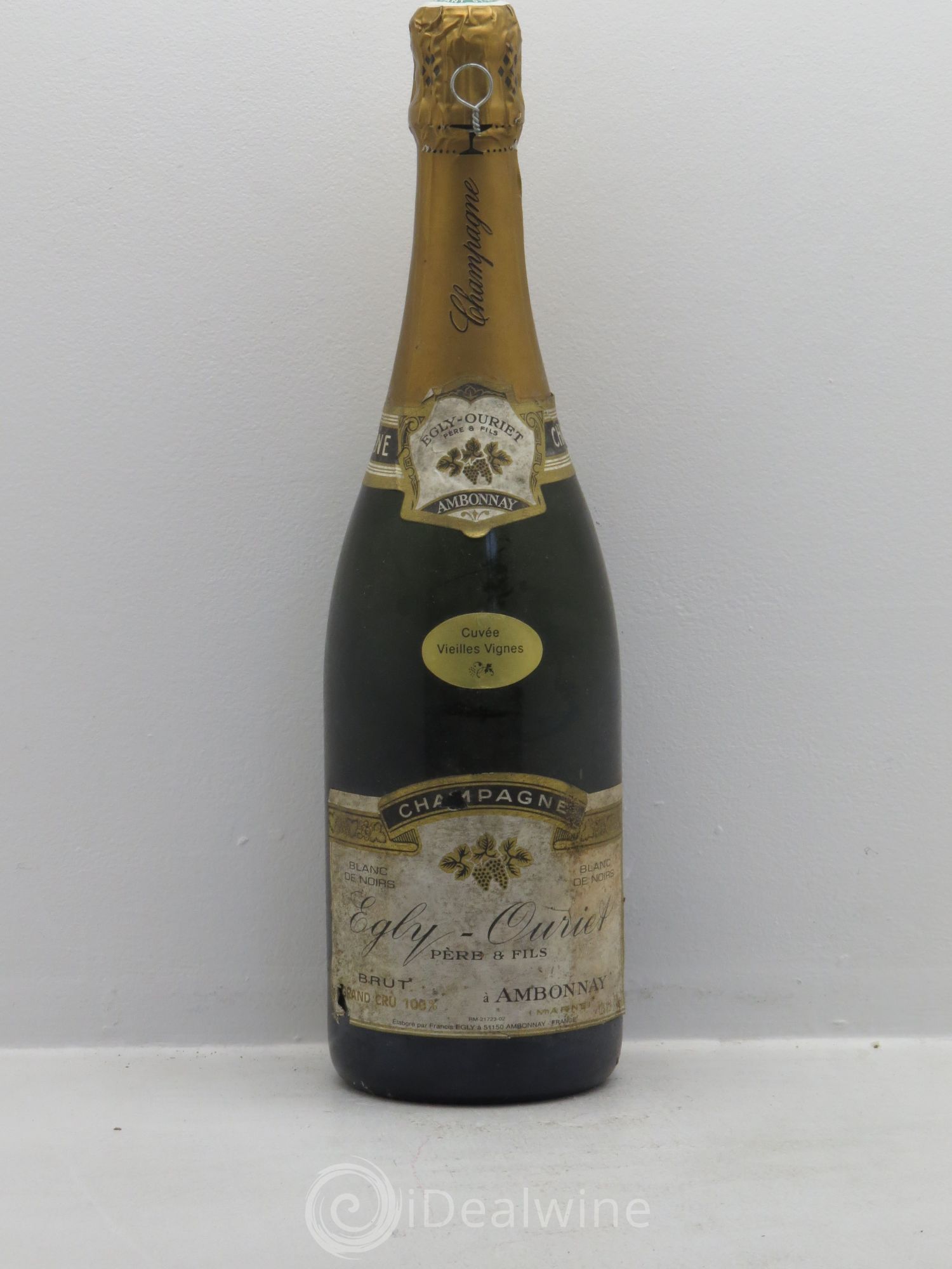 Champagne Egly-Ouriet Blanc de Noirs Cuvée Vieilles Vignes - Posten von 1 Flasche - 0