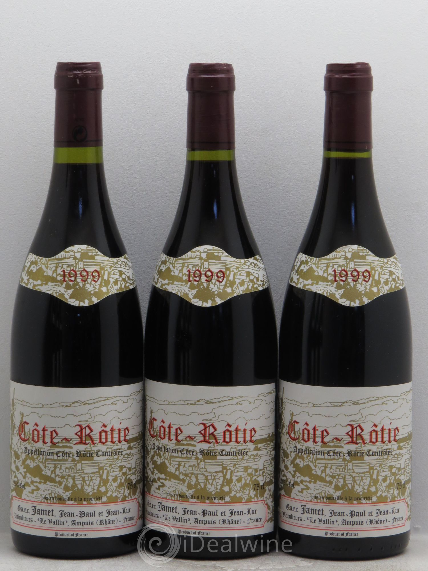 Côte-Rôtie Jamet (Domaine) 1999 - Lot de 6 bouteilles - 1