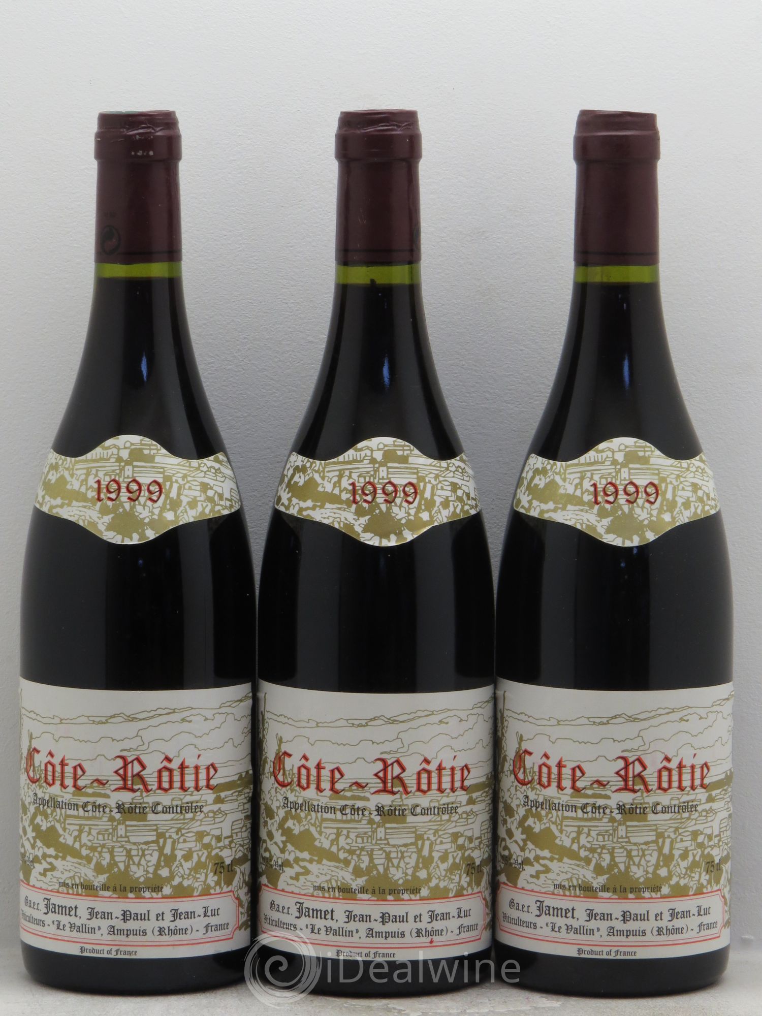 Côte-Rôtie Jamet (Domaine) 1999 - Lot de 6 bouteilles - 2