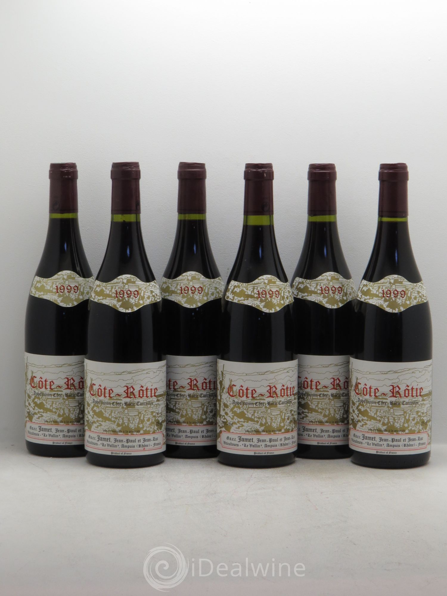 Côte-Rôtie Jamet (Domaine) 1999 - Lot de 6 bouteilles - 0