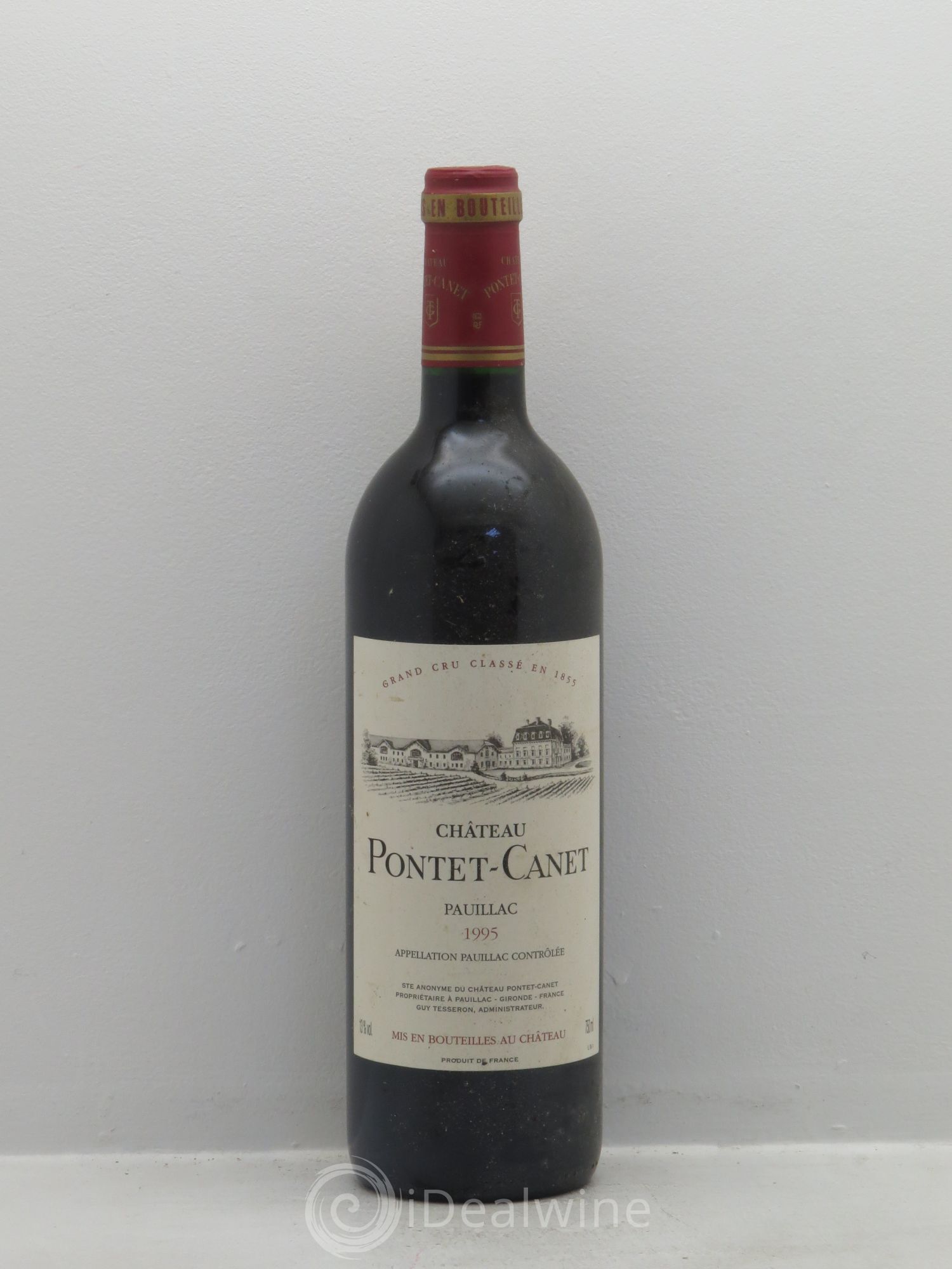 Château Pontet Canet 5ème Grand Cru Classé 1995 - Lot de 1 bouteille - 0