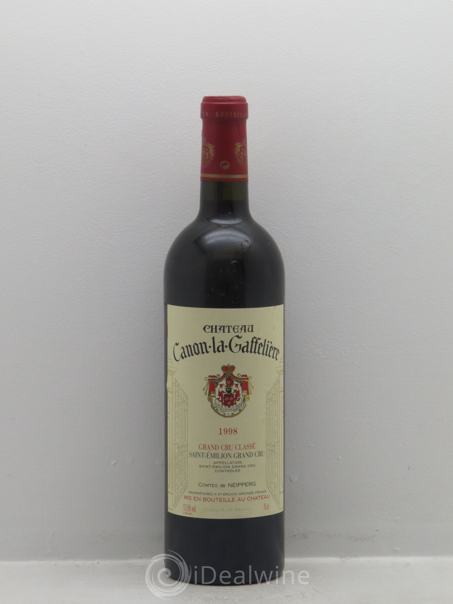 Château Canon la Gaffelière 1er Grand Cru Classé B 1998 - Lot de 1 bouteille - 0