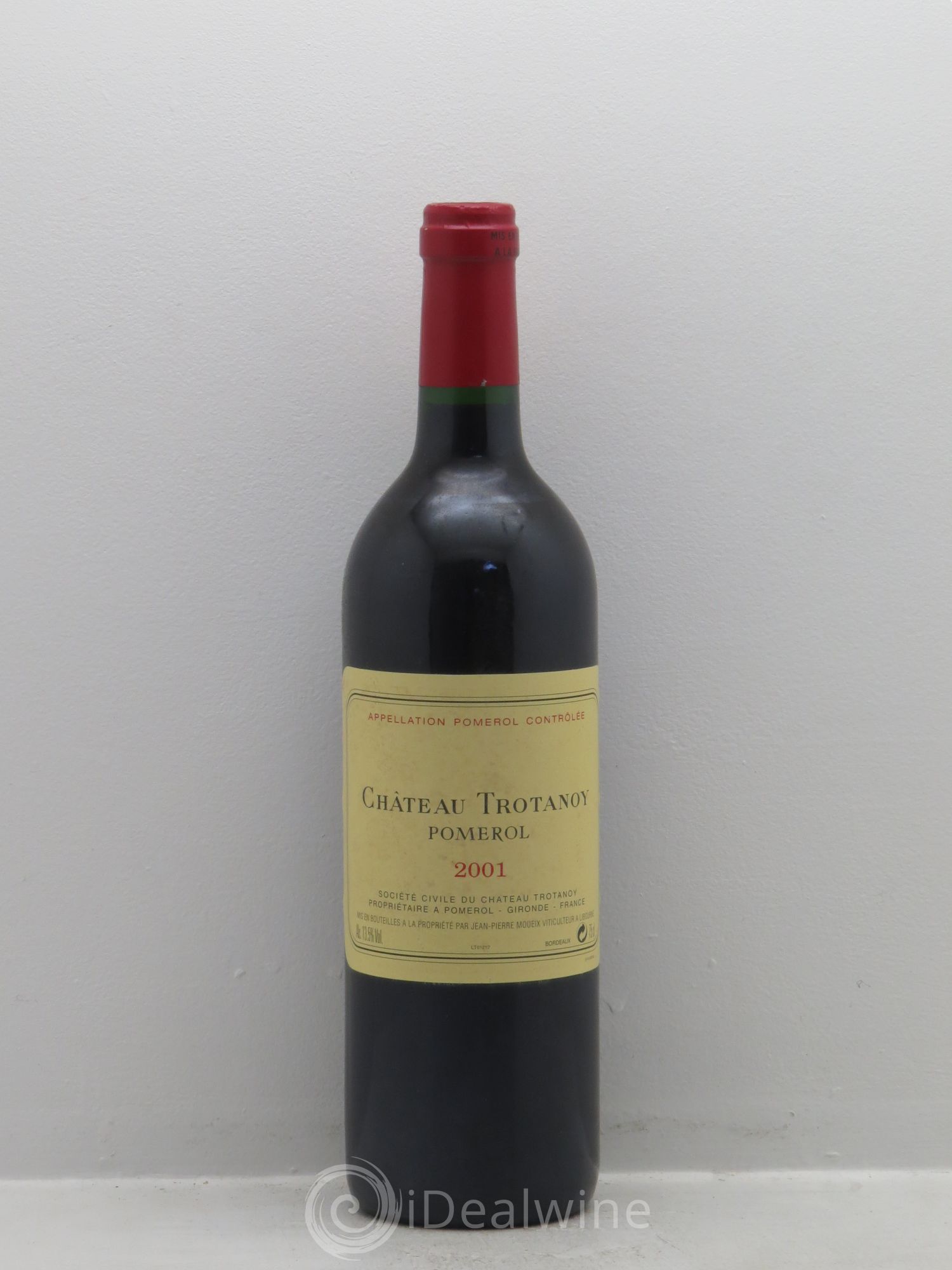 Château Trotanoy 2001 - Lot de 1 bouteille - 0