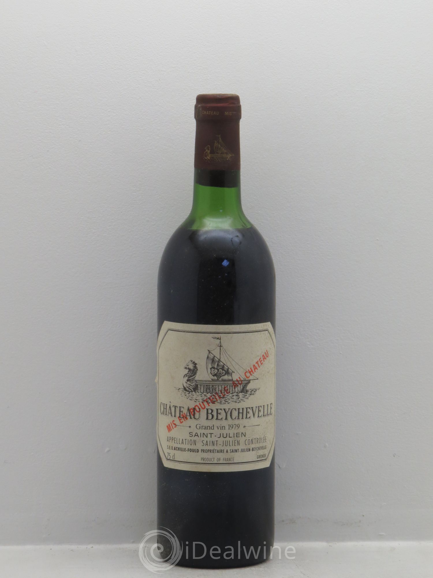 Château Beychevelle 4ème Grand Cru Classé 1979 - Lot de 1 bouteille - 0