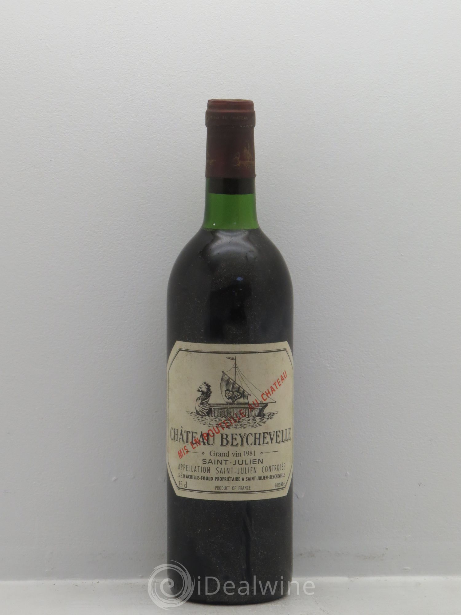 Château Beychevelle 4ème Grand Cru Classé 1981 - Lot de 1 bouteille - 0