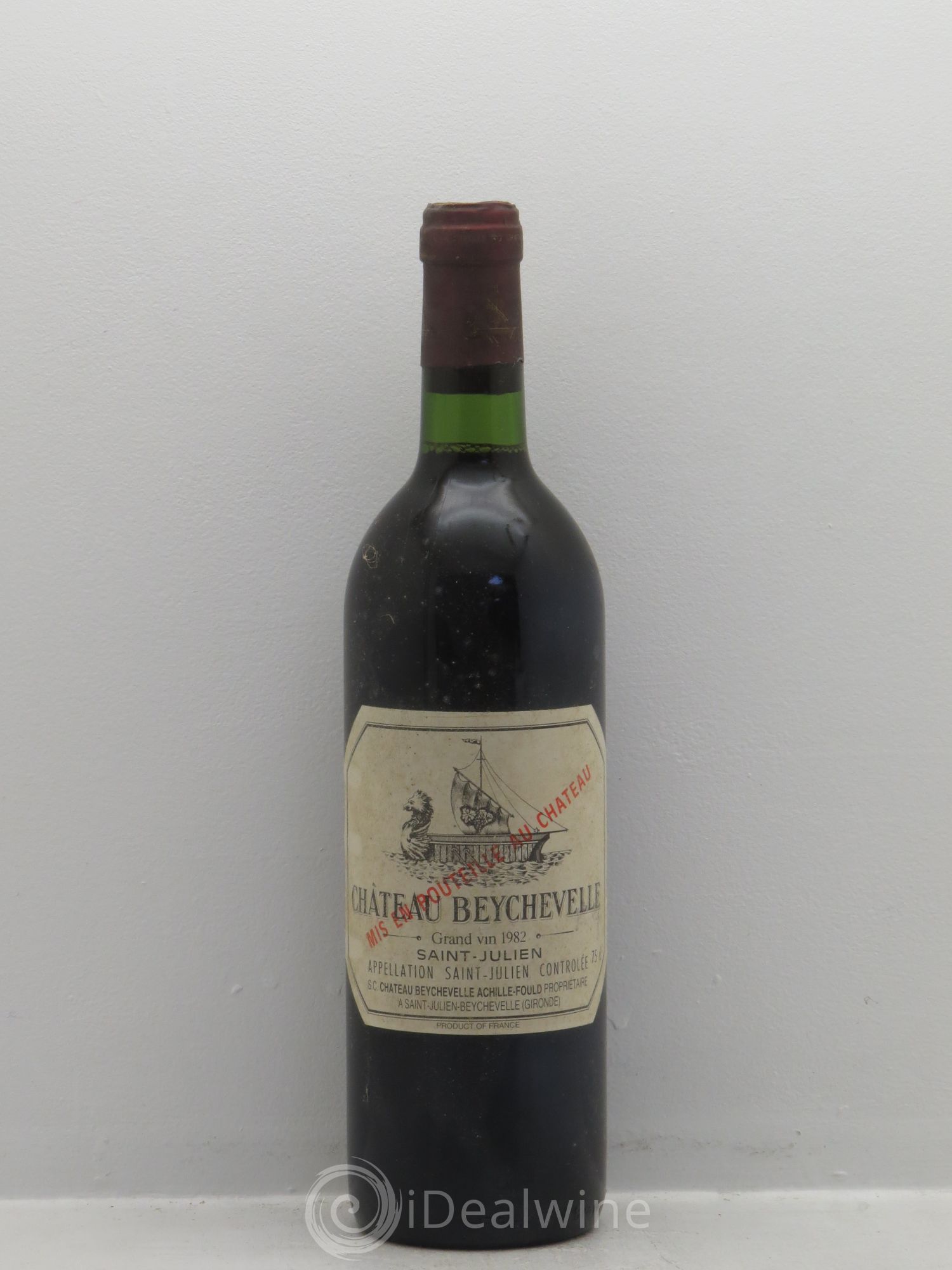Château Beychevelle 4ème Grand Cru Classé 1982 - Lot de 1 bouteille - 0