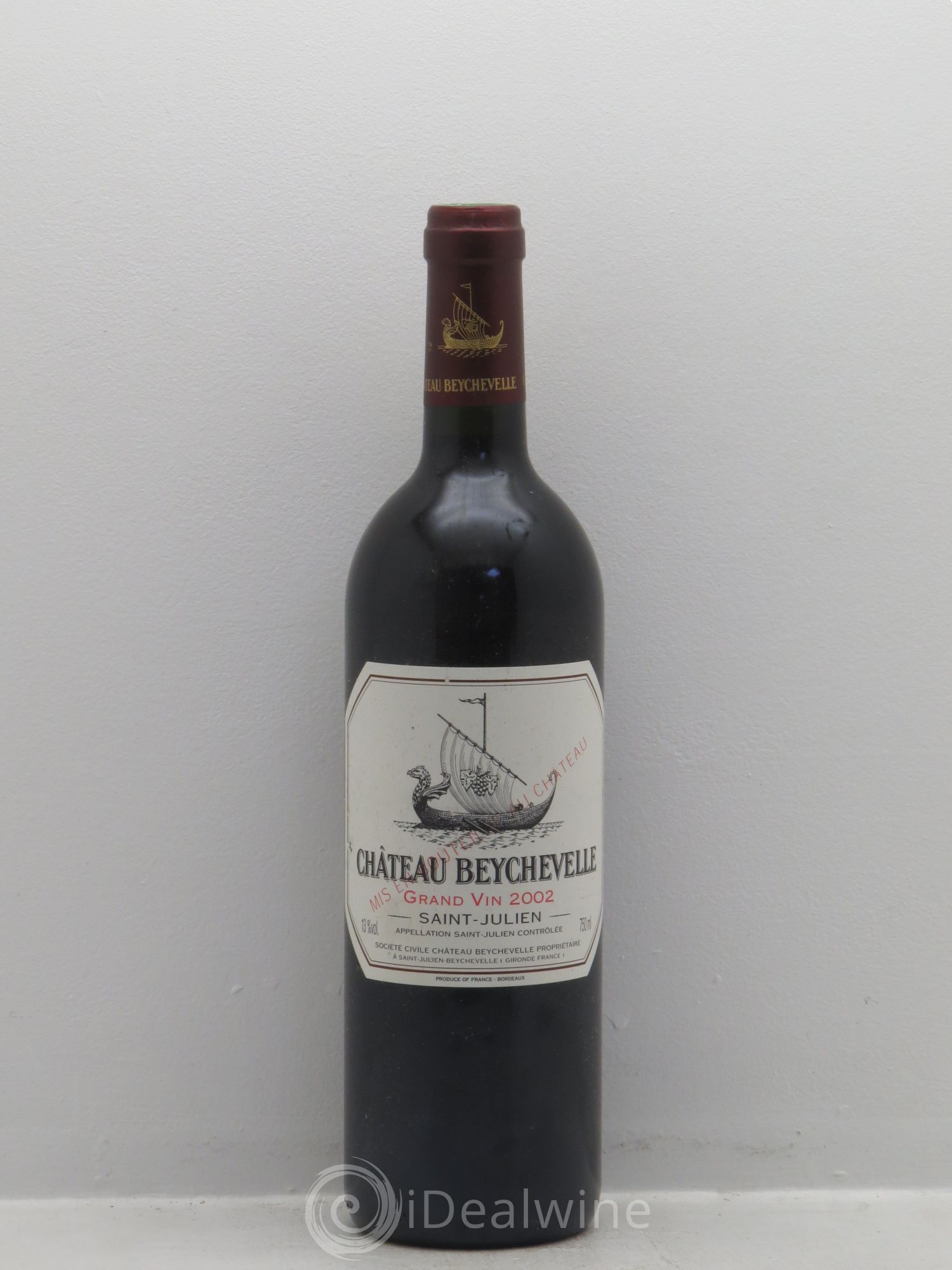Château Beychevelle 4ème Grand Cru Classé 2002 - Lot de 1 bouteille - 0