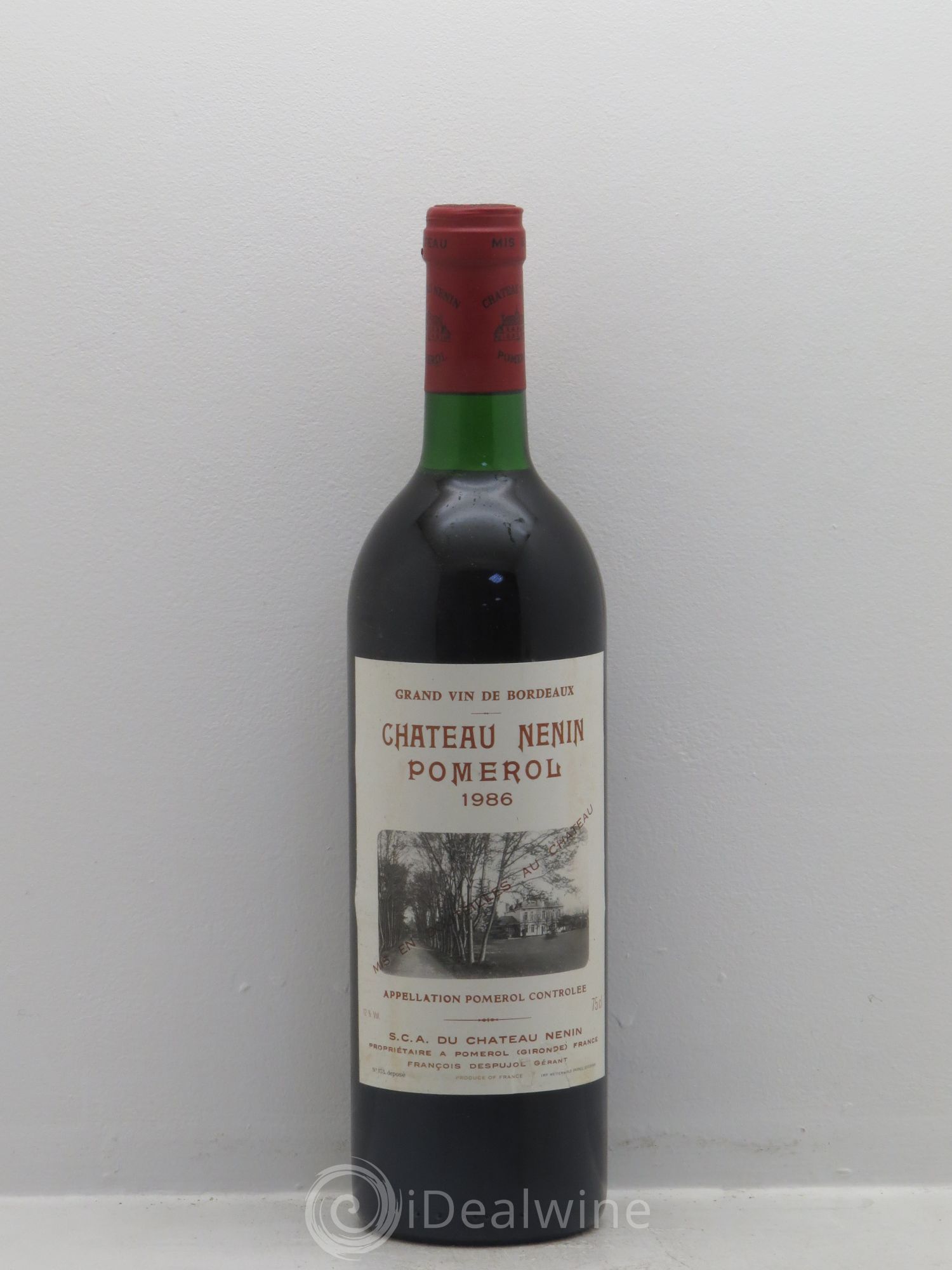 Château Nenin 1986 - Lot de 1 bouteille - 0
