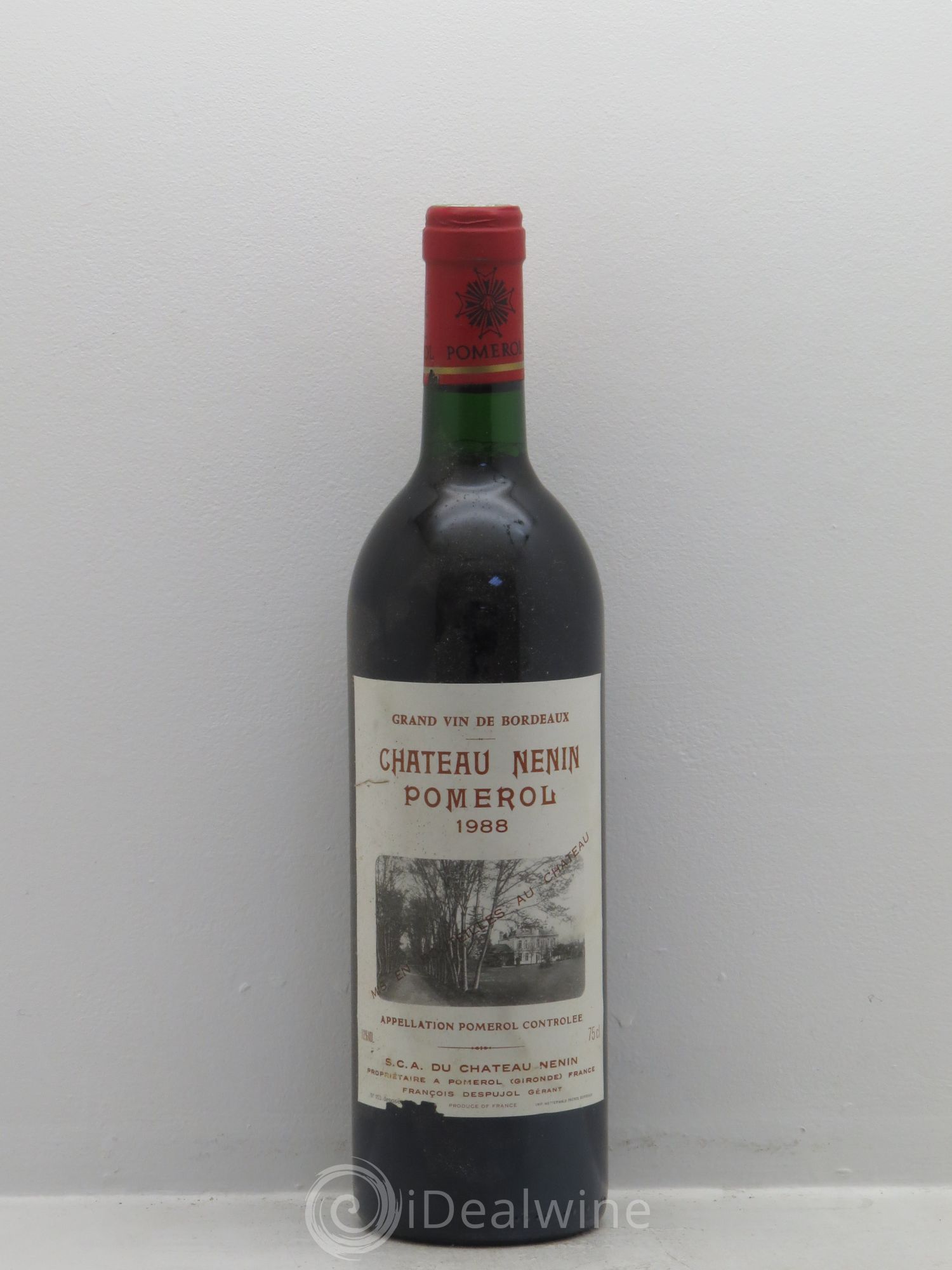 Château Nenin 1988 - Lot de 1 bouteille - 0