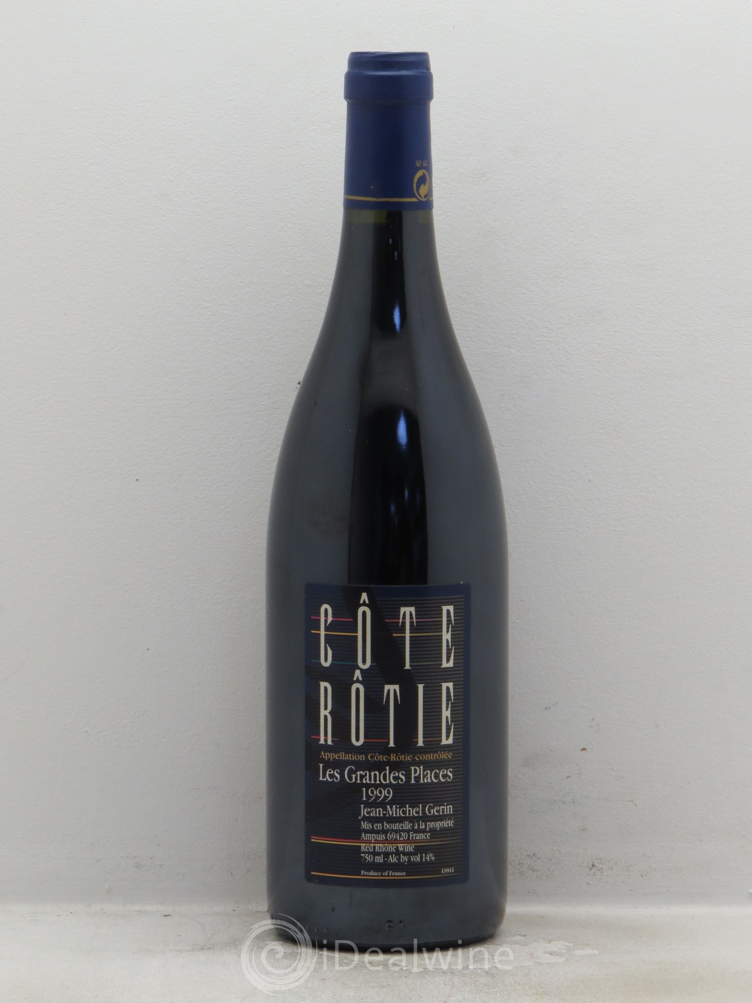 Côte-Rôtie Les Grandes Places Jean-Michel Gerin 1999 - Lot de 1 bouteille - 0