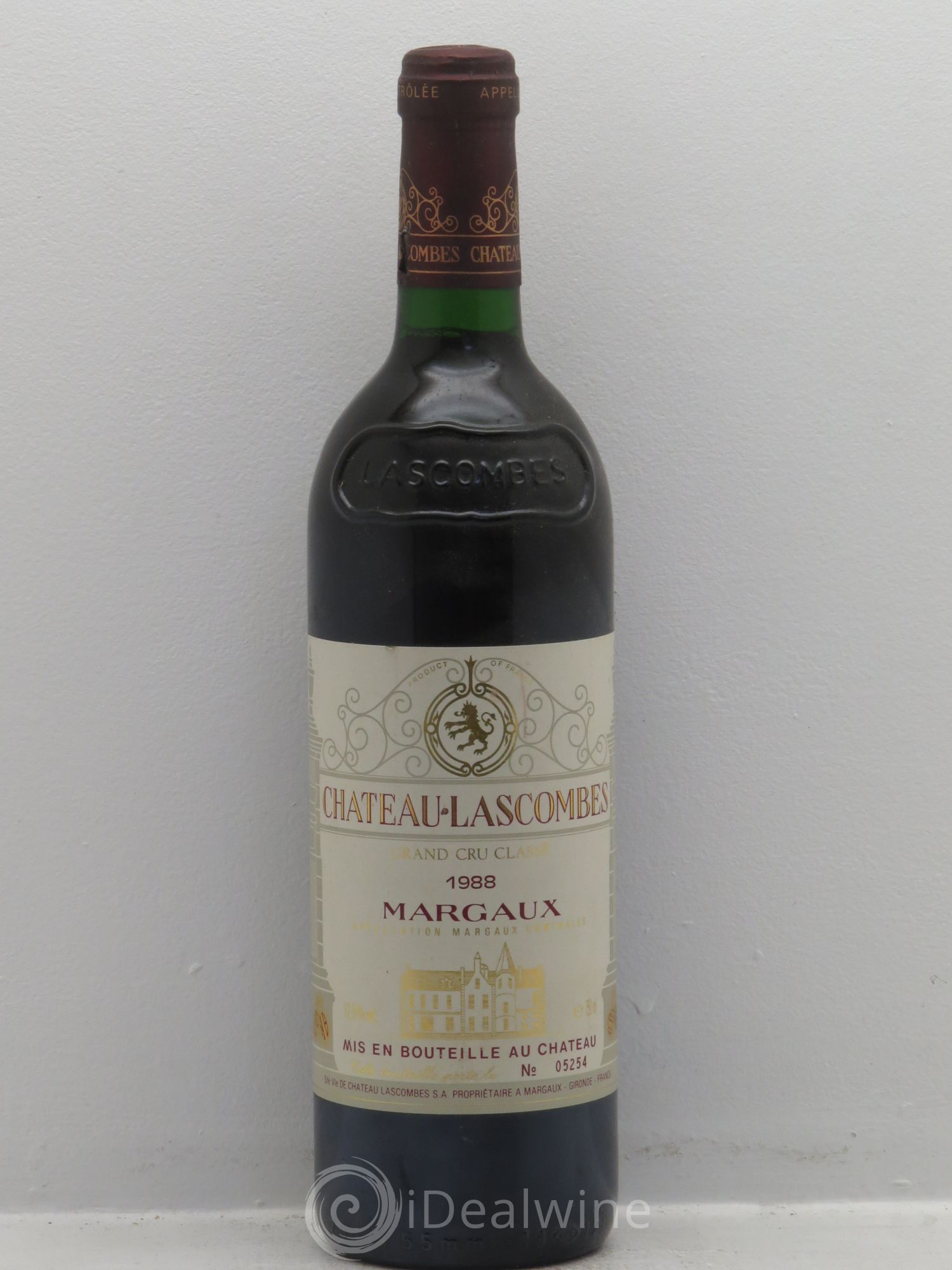 Château Lascombes 2ème Grand Cru Classé 1988 - Lot de 1 bouteille - 0