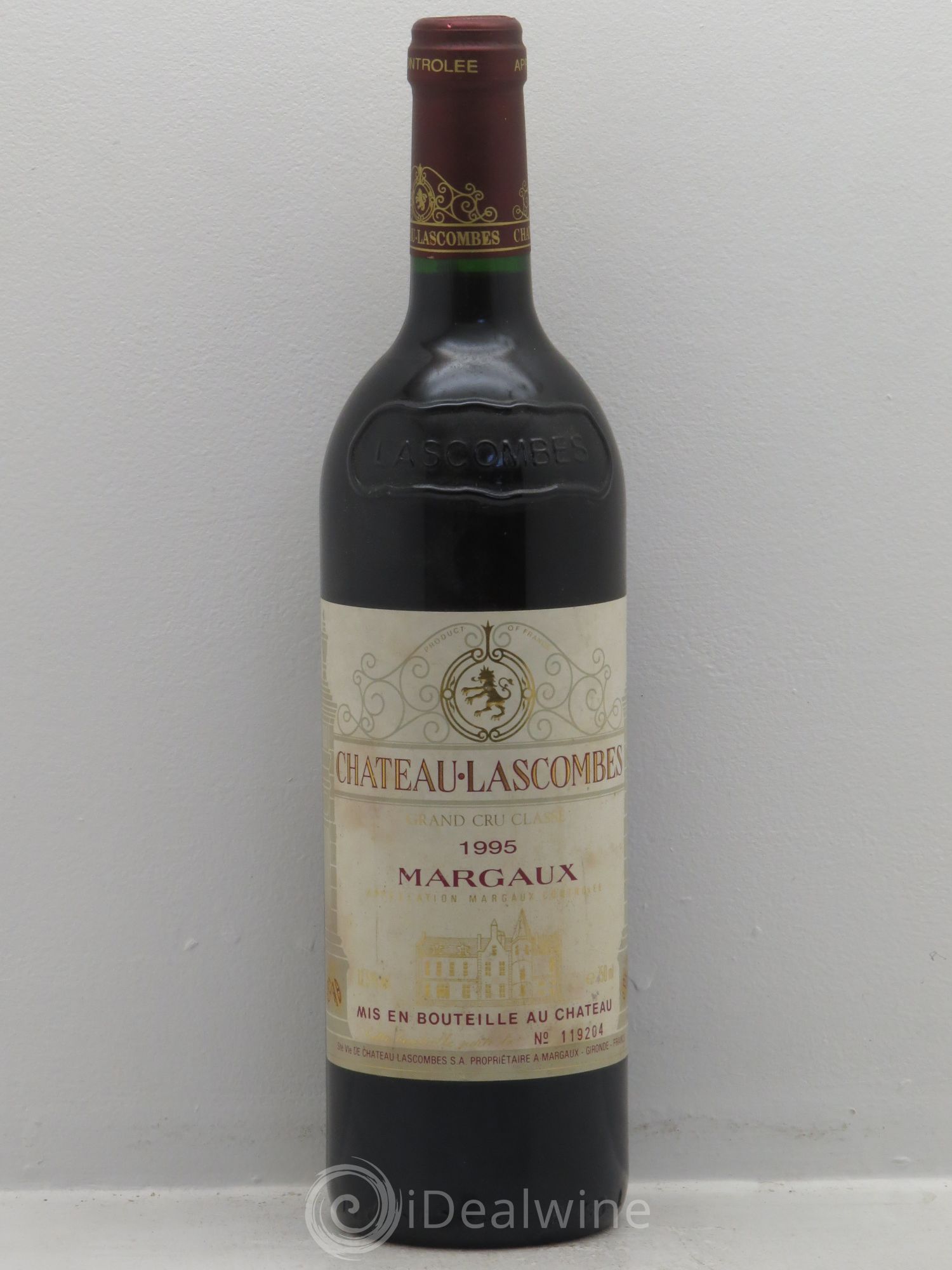 Château Lascombes 2ème Grand Cru Classé 1995 - Lot de 1 bouteille - 0