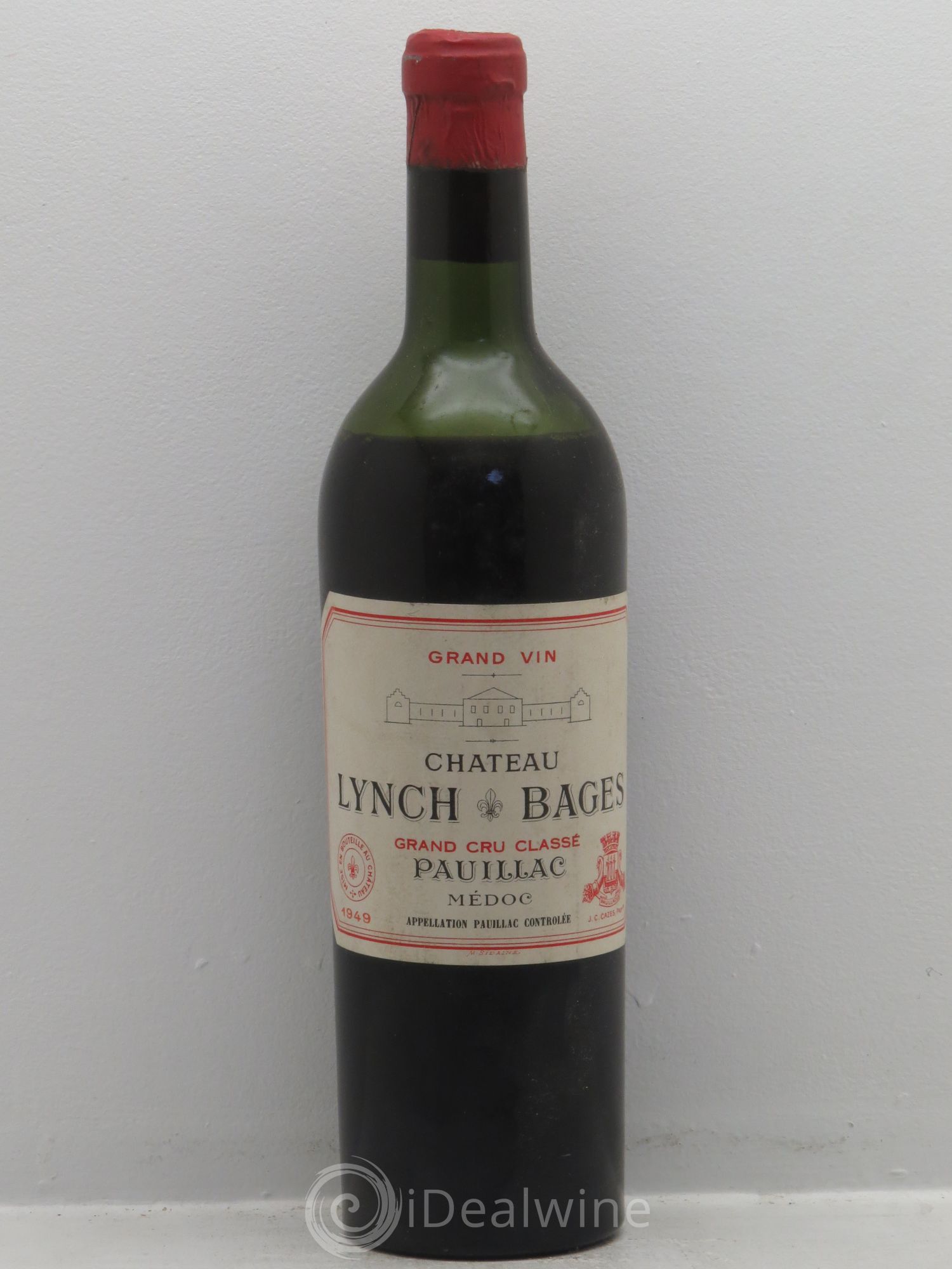 Château Lynch Bages 5ème Grand Cru Classé 1949 - Lot de 1 bouteille - 0