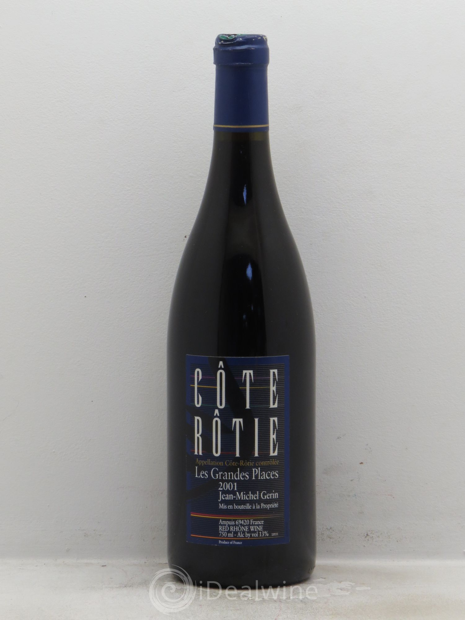 Côte-Rôtie Les Grandes Places Jean-Michel Gerin 2001 - Lot de 1 bouteille - 0
