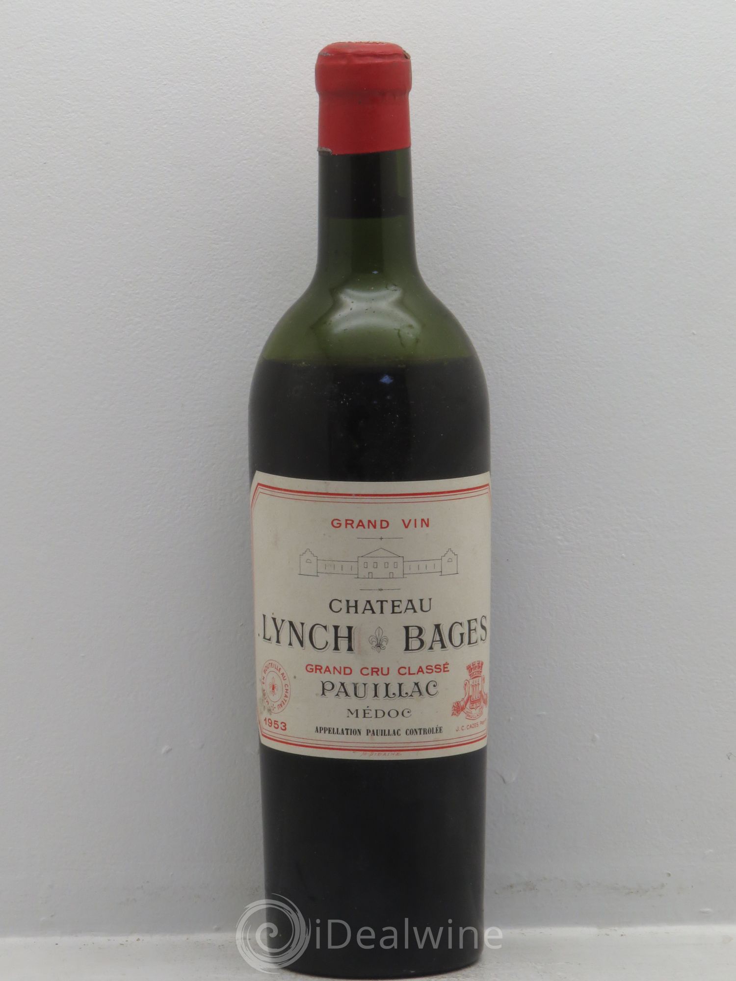 Château Lynch Bages 5ème Grand Cru Classé 1953 - Lot de 1 bouteille - 0
