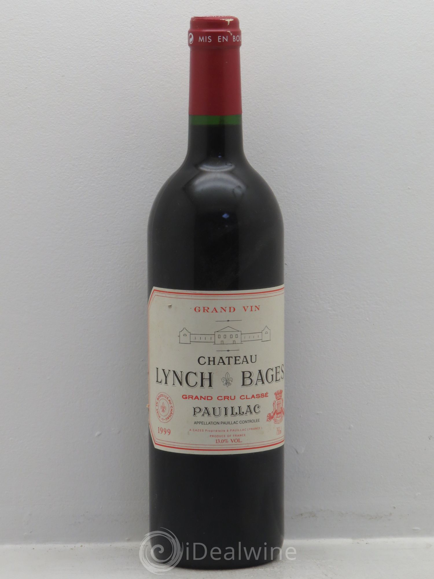 Château Lynch Bages 5ème Grand Cru Classé 1999 - Lot de 1 bouteille - 0