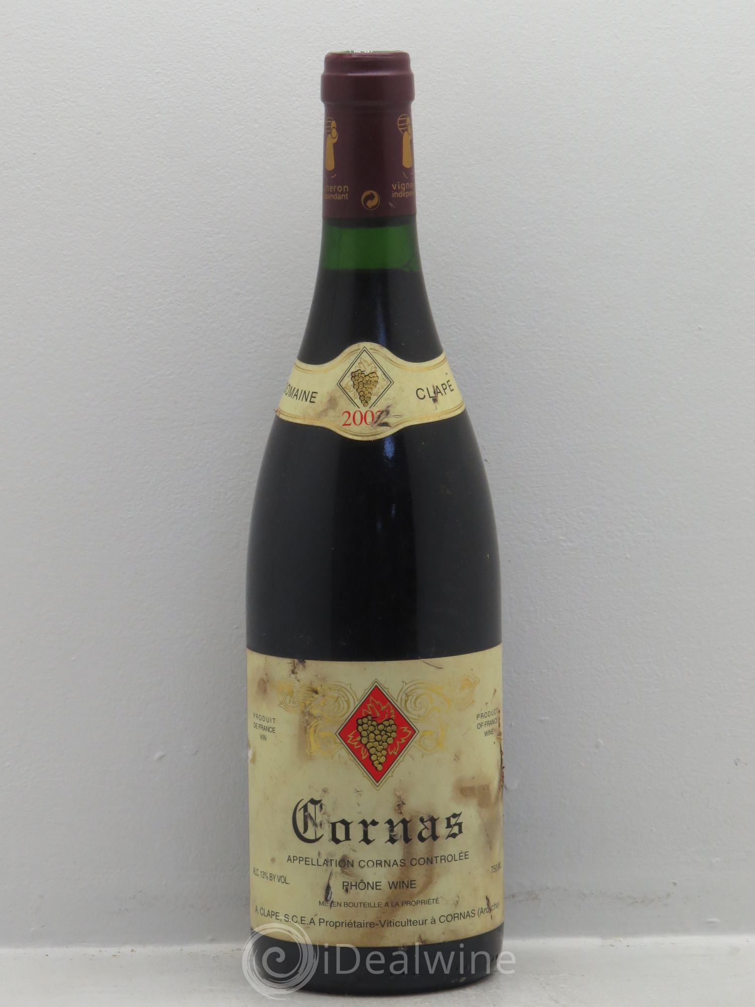 Cornas Auguste Clape 2002 - Lot de 1 bouteille - 0