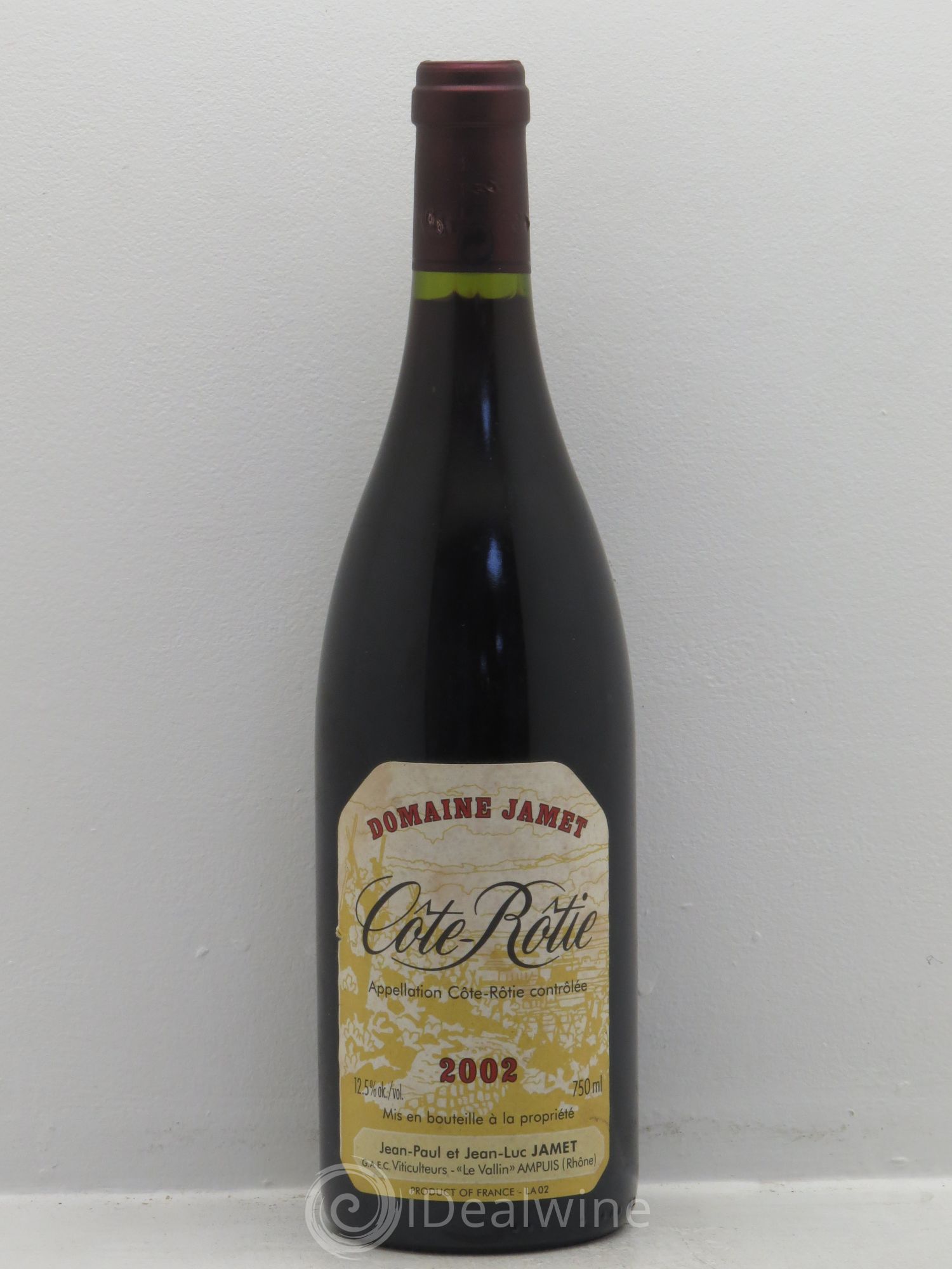 Côte-Rôtie Jamet (Domaine) 2002 - Lot de 1 bouteille - 0