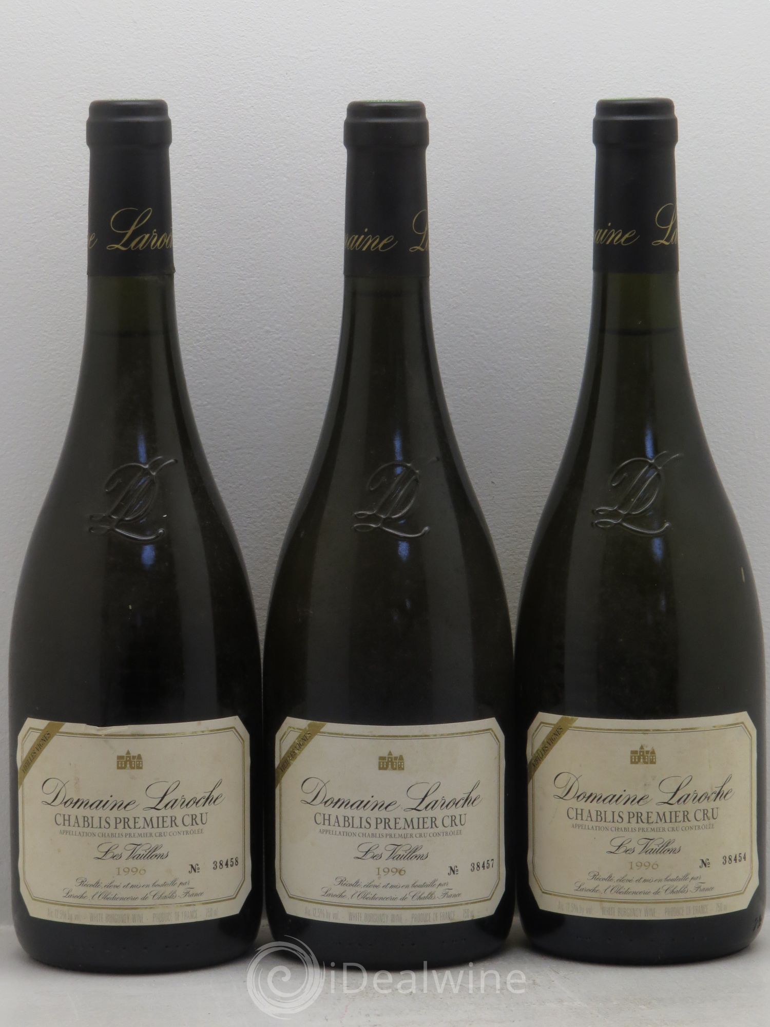 Chablis 1er Cru Vieilles Vignes Domaine Laroche 1996 - Posten von 3 Flaschen - 0