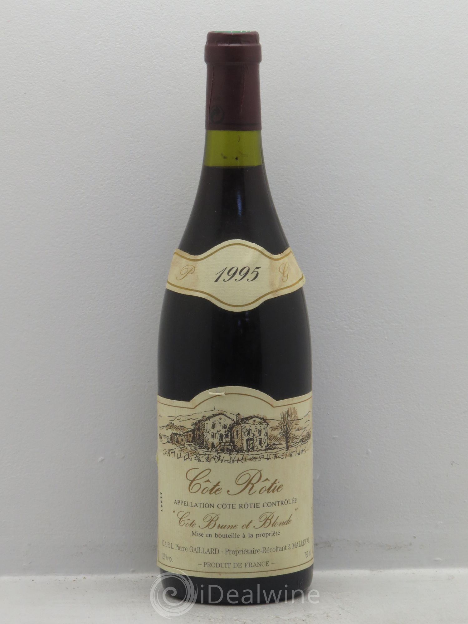 Côte-Rôtie Pierre Gaillard "Brune et Blonde" 1995 - Posten von 1 Flasche - 0