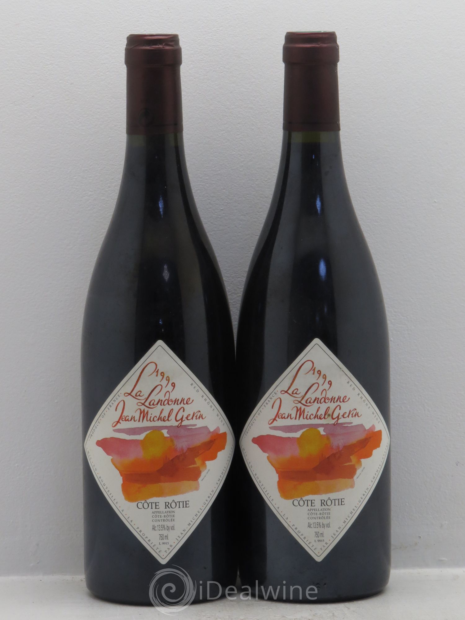 Côte-Rôtie La Landonne Jean-Michel Gerin 1999 - Lot de 2 bouteilles - 0