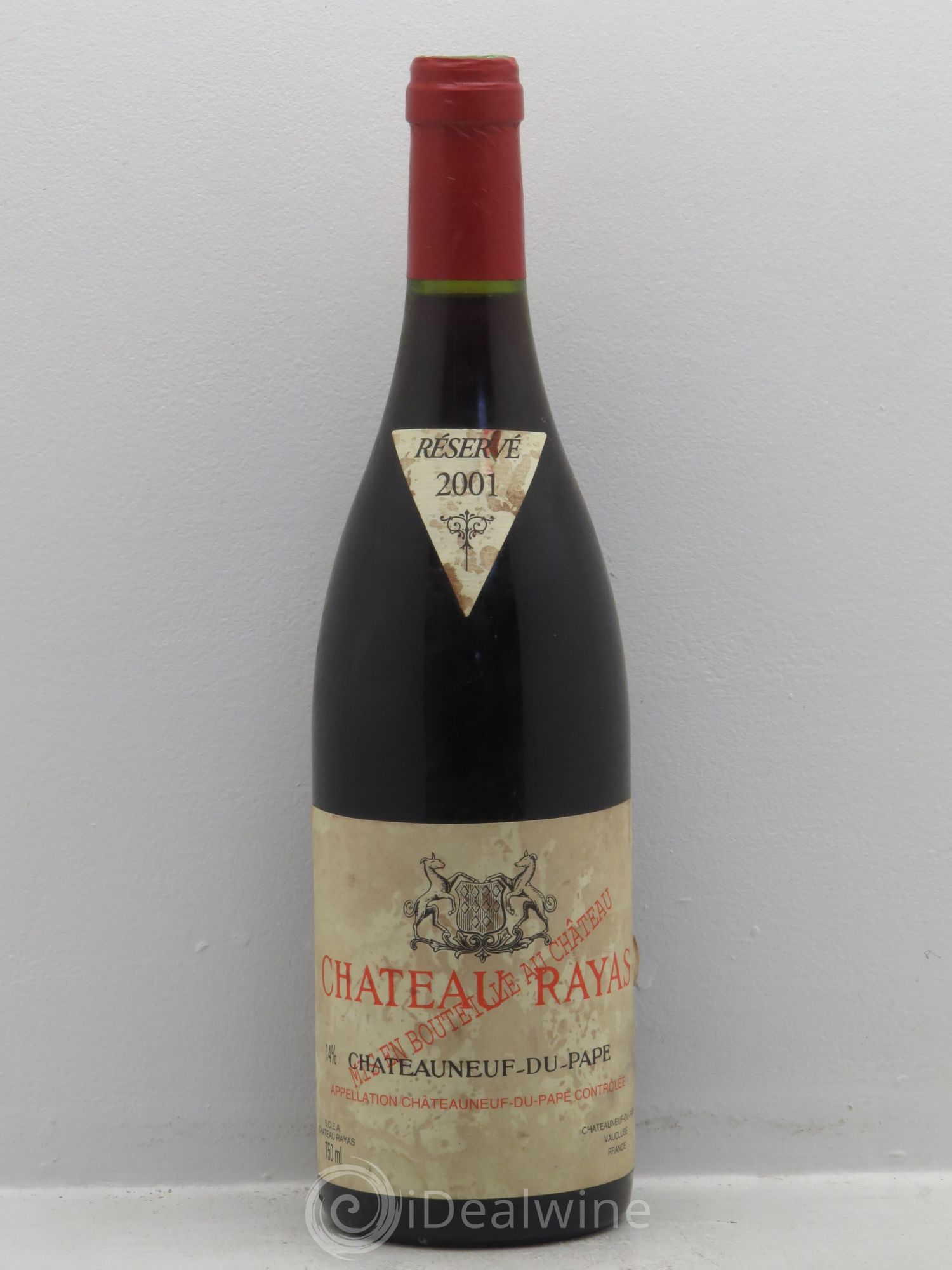 Châteauneuf-du-Pape Château Rayas Emmanuel Reynaud 2001 - Lot de 1 bouteille - 0