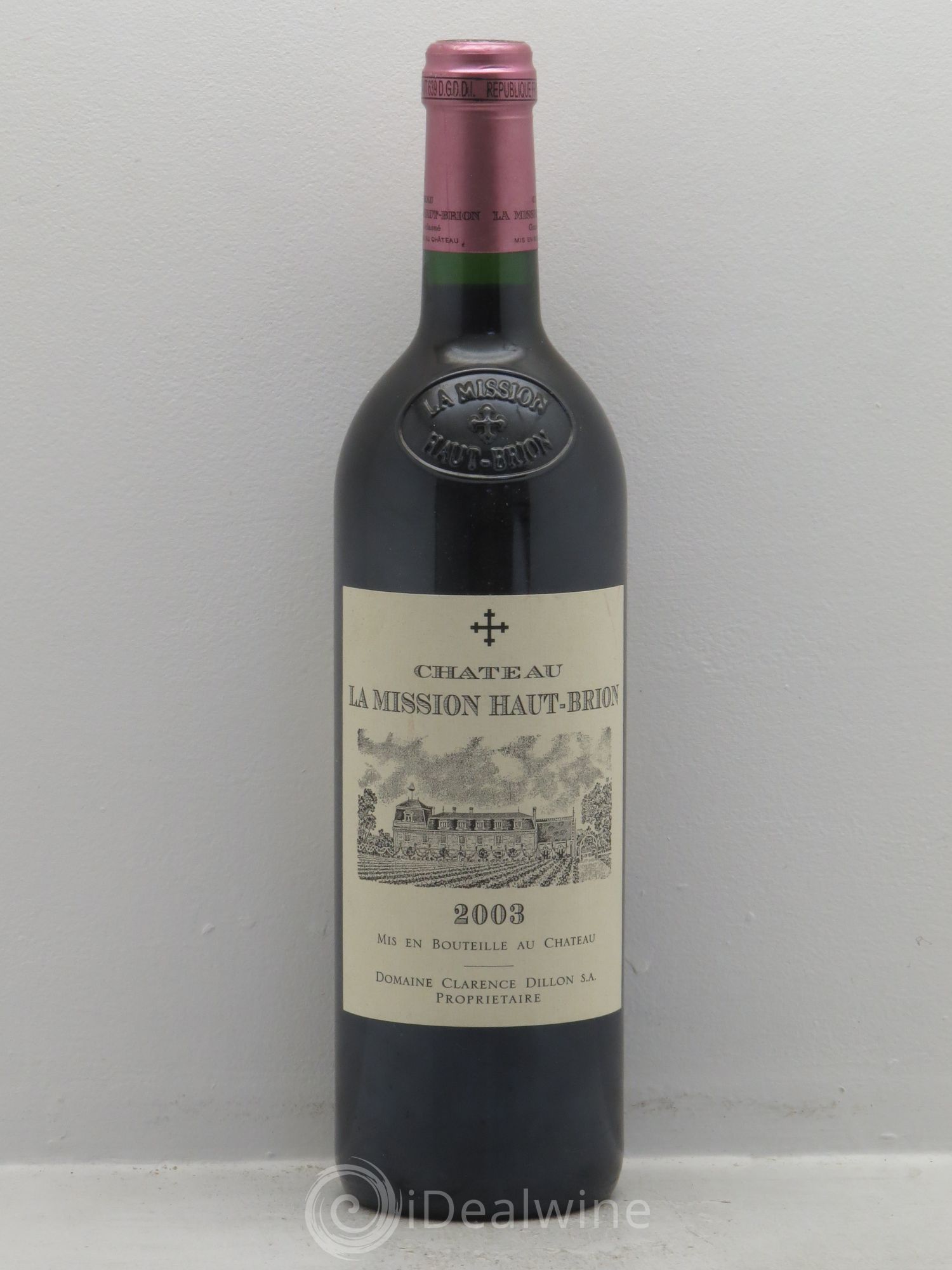 Château la Mission Haut-Brion Cru Classé de Graves 2003 - Lot de 1 bouteille - 0