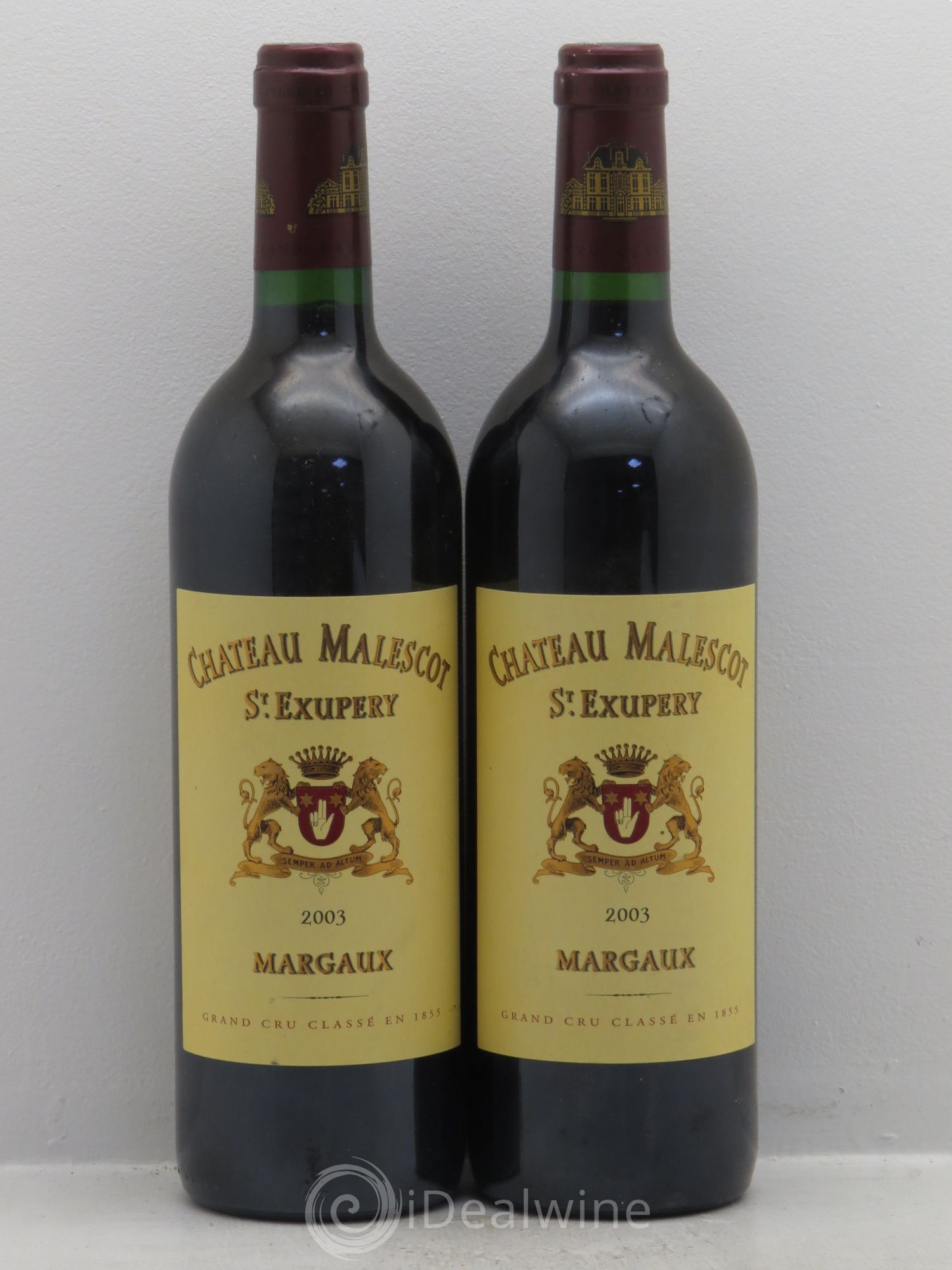 Château Malescot Saint-Exupéry 3ème Grand Cru Classé 2003 - Lot de 2 bouteilles - 0