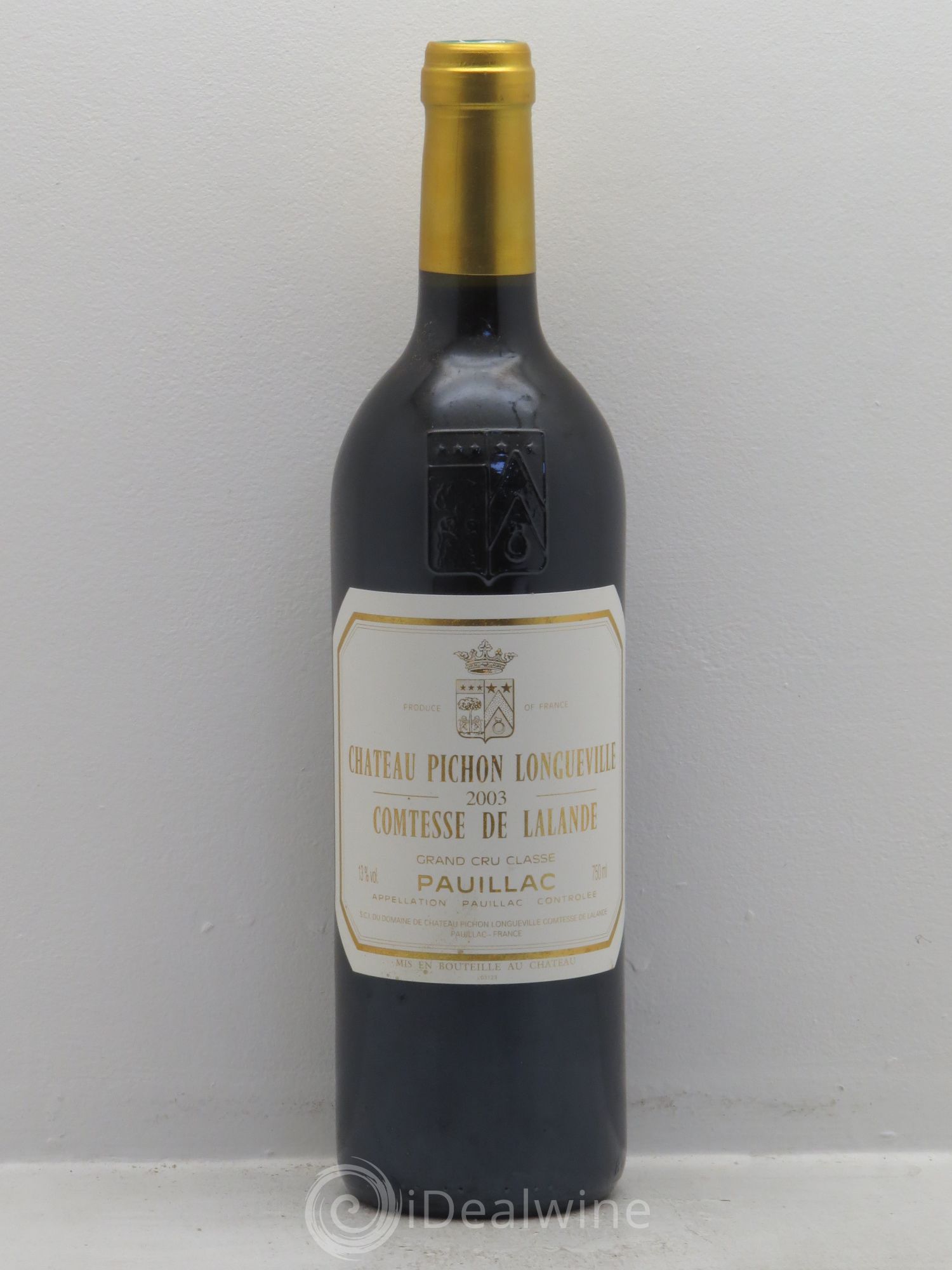 Château Pichon Longueville Comtesse de Lalande 2ème Grand Cru Classé 2003 - Lot de 1 bouteille - 0