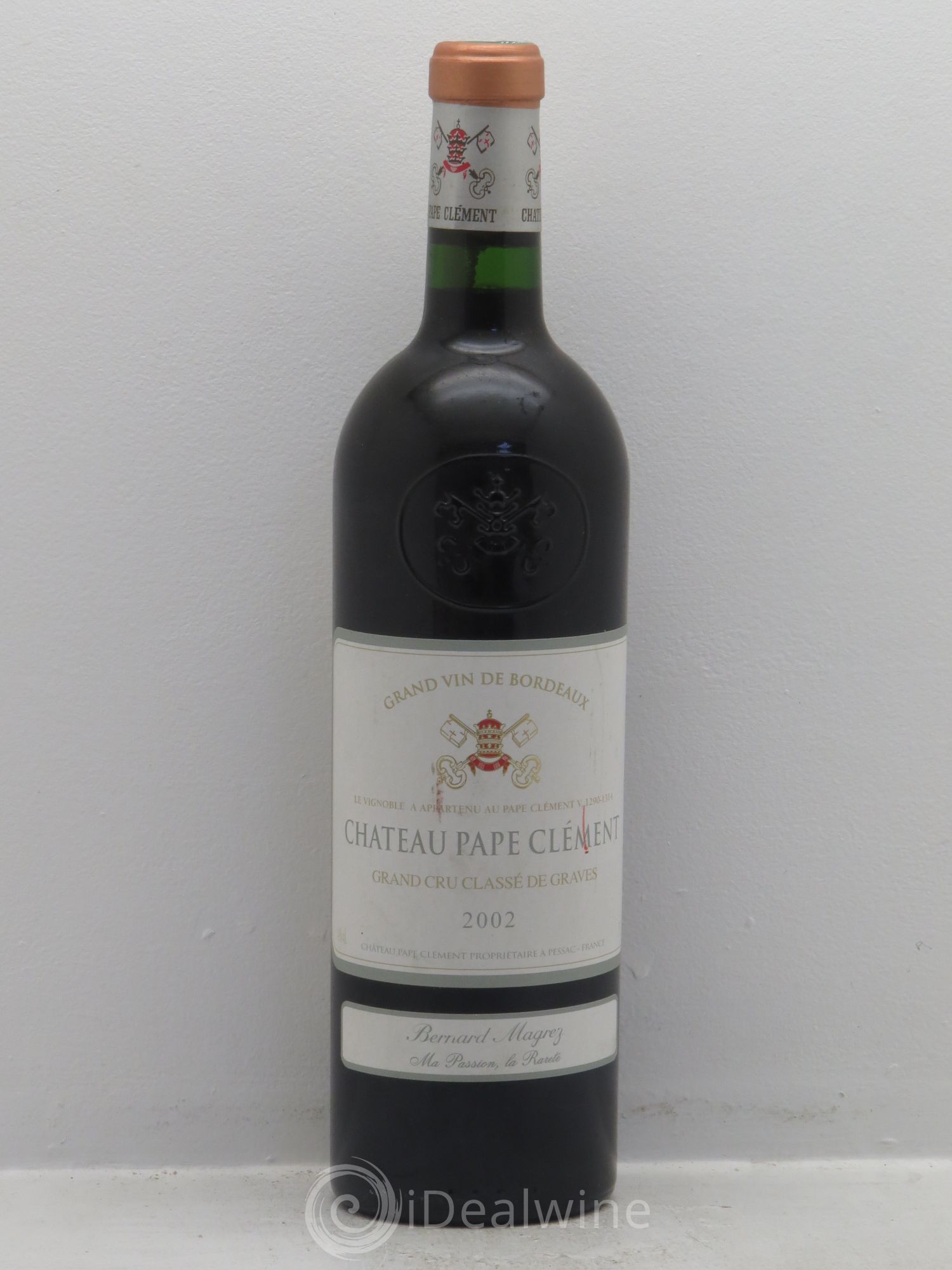Château Pape Clément Cru Classé de Graves 2002 - Lot de 1 bouteille - 0