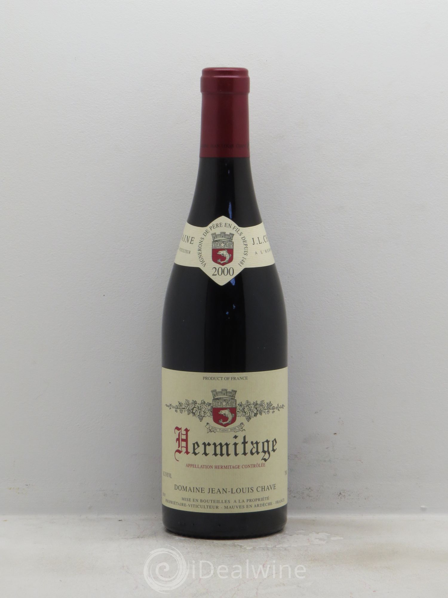 Hermitage Jean-Louis Chave 2000 - Lot de 1 bouteille - 0