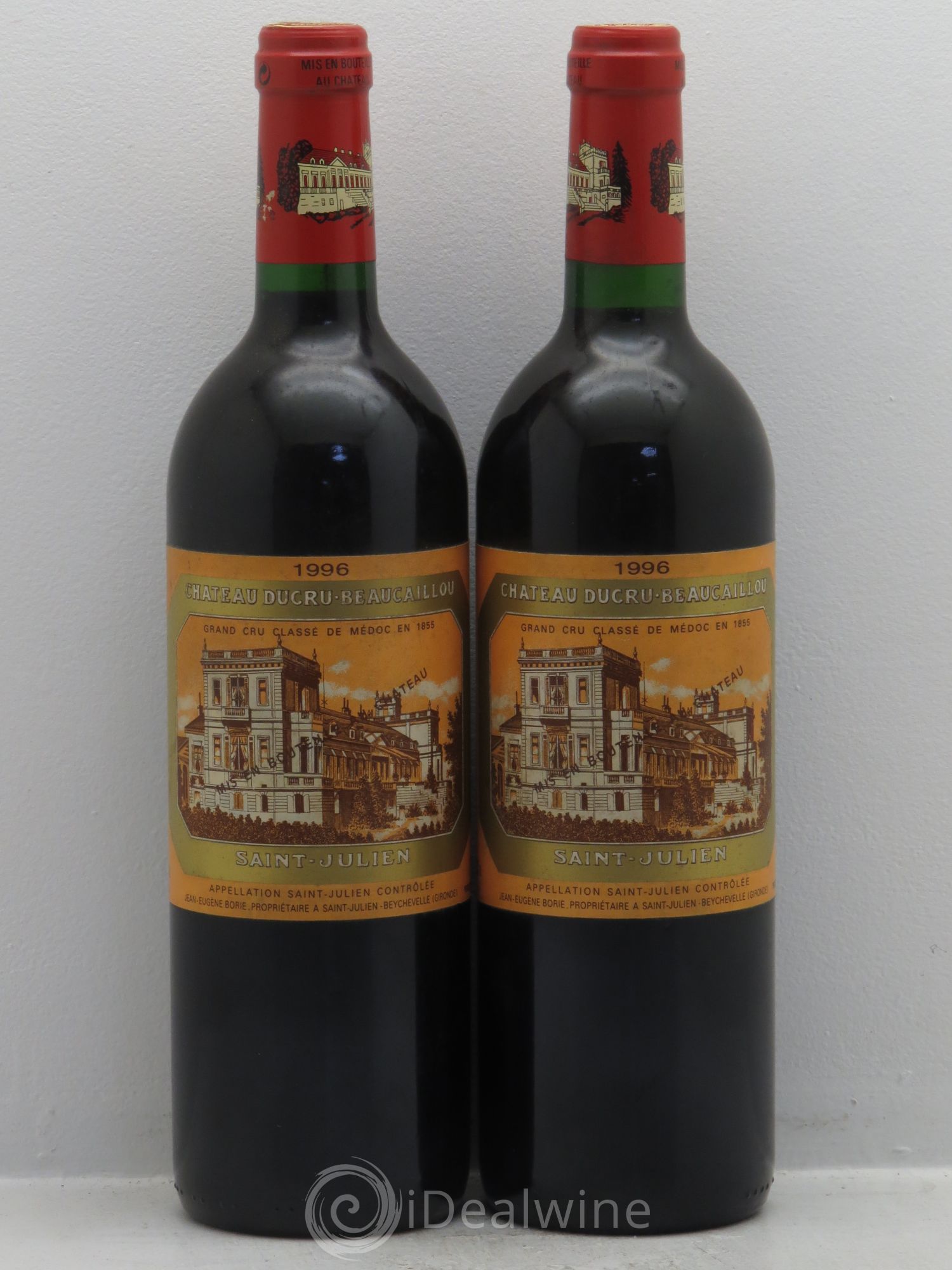 Château Ducru Beaucaillou 2ème Grand Cru Classé 1996 - Lot de 2 bouteilles - 0