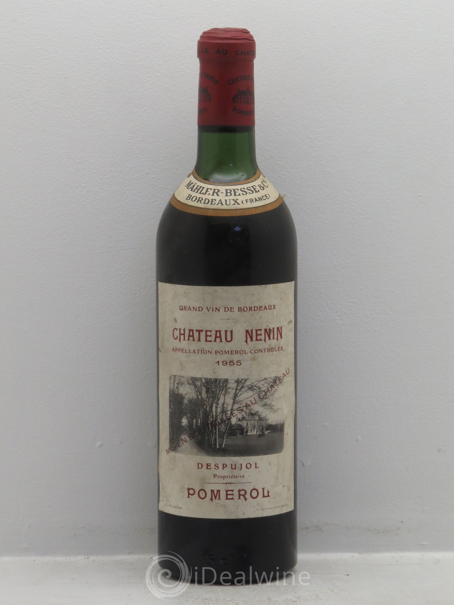 Château Nenin 1955 - Lot de 1 bouteille - 0